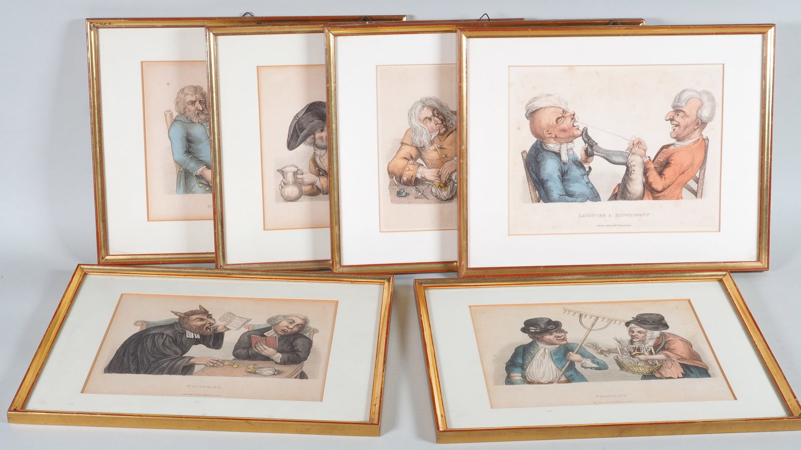 John Collier / Edward Orme: Six humorous engravings, 1810 (1 of 7)
