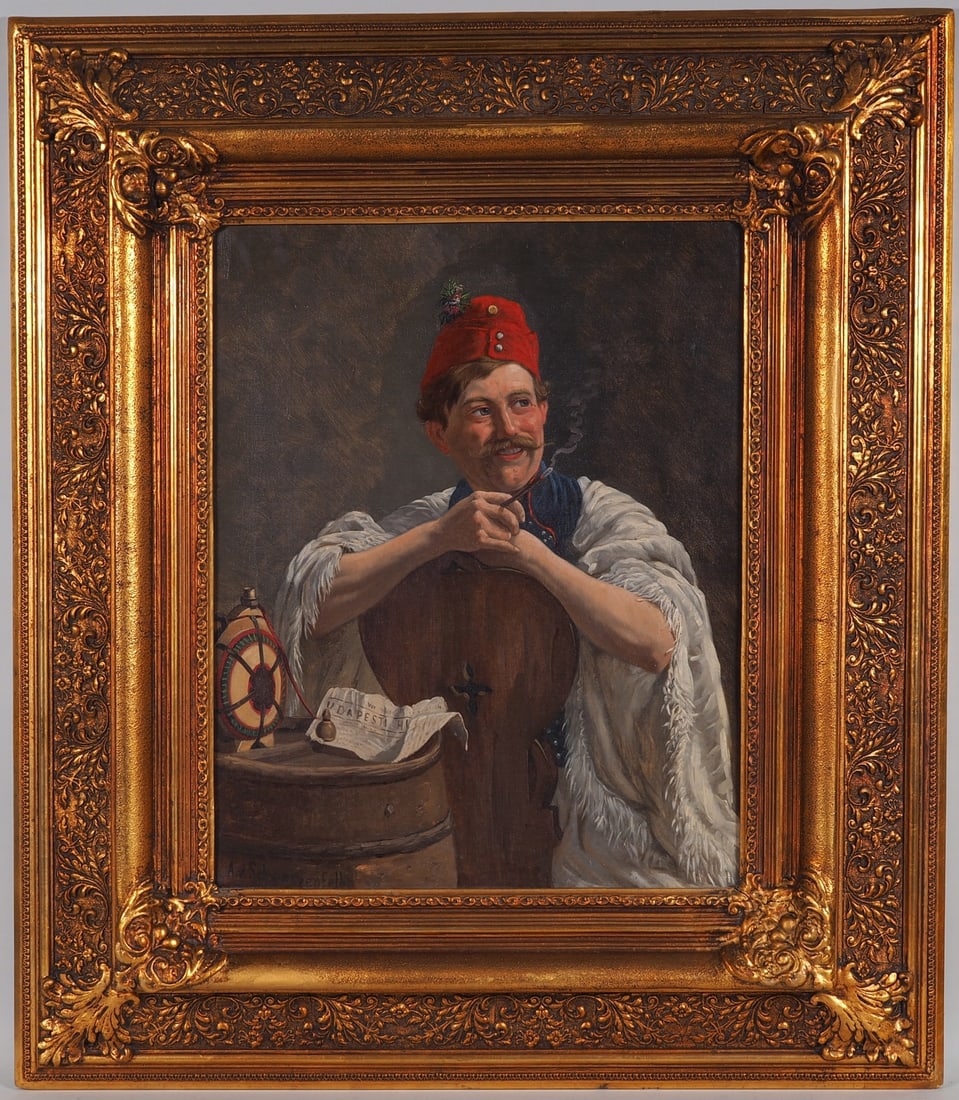 “Adolf von Schwarzenfeld?? ‘The good-humored hussar’ around 1895 (1 of 4)