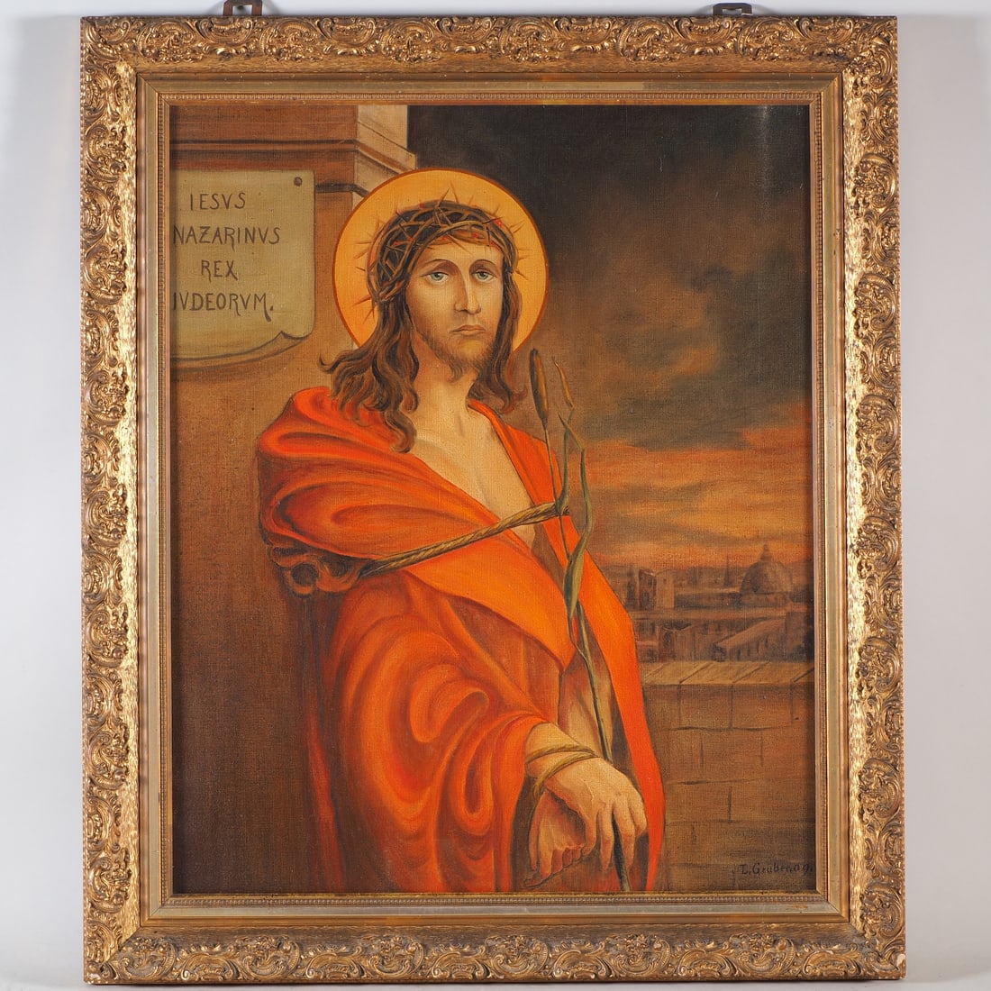 Ludwig Gruber (1889-1967, Vienna) - Ecce homo / Behold the Man!, 1909 (1 of 4)