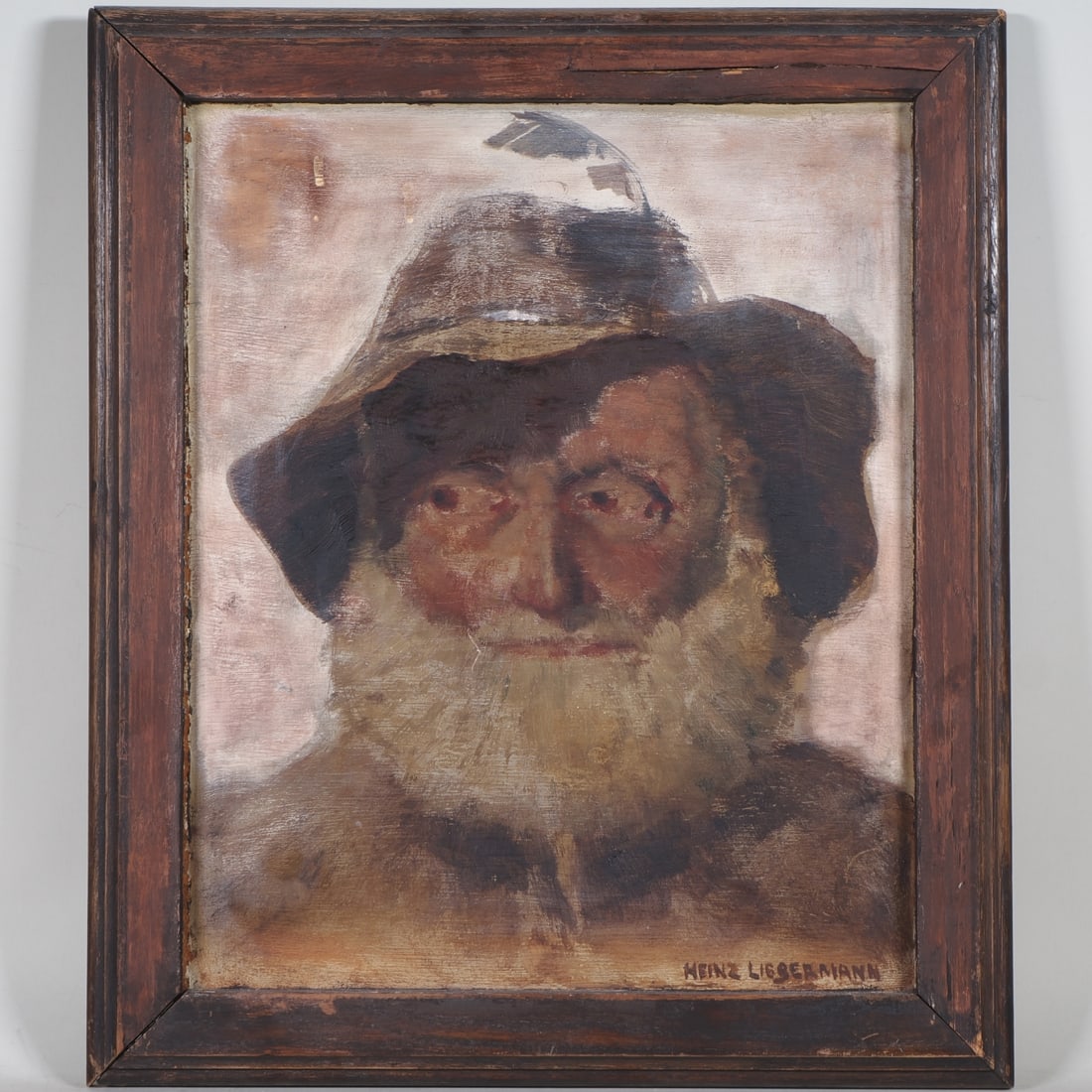 Heinz Liebermann - Old Woodcutter, 1947 (1 of 2)