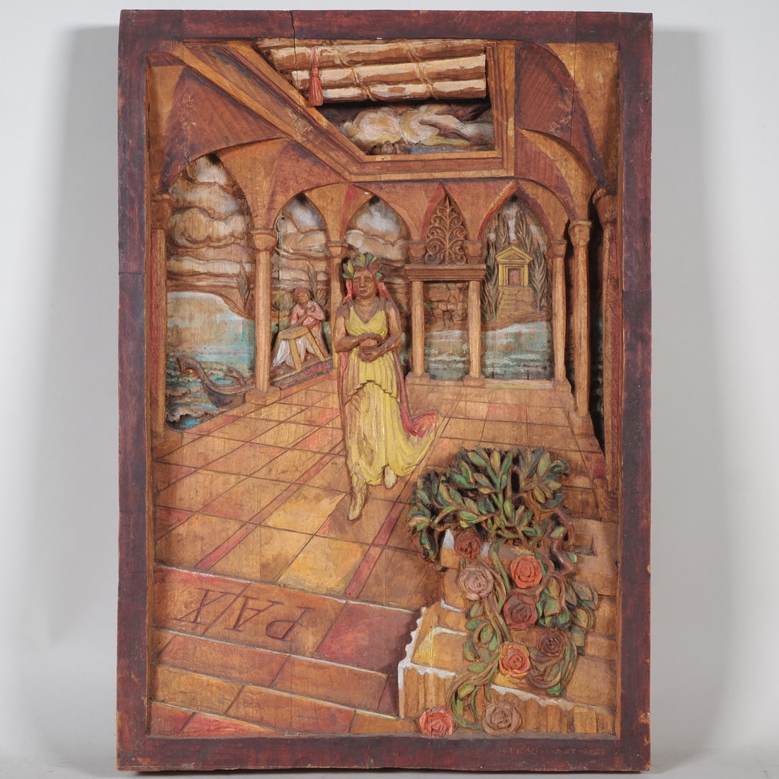 Pax, Allegory of Peace - Max Strauss, Linz 1952 (1 of 2)