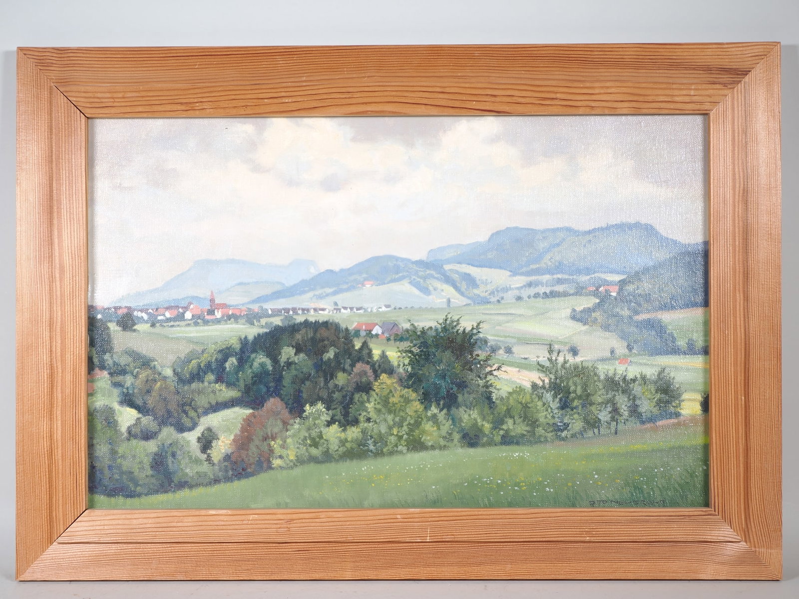 Otto Neubrand - Alb landscape with view of Bargau (1 of 2)
