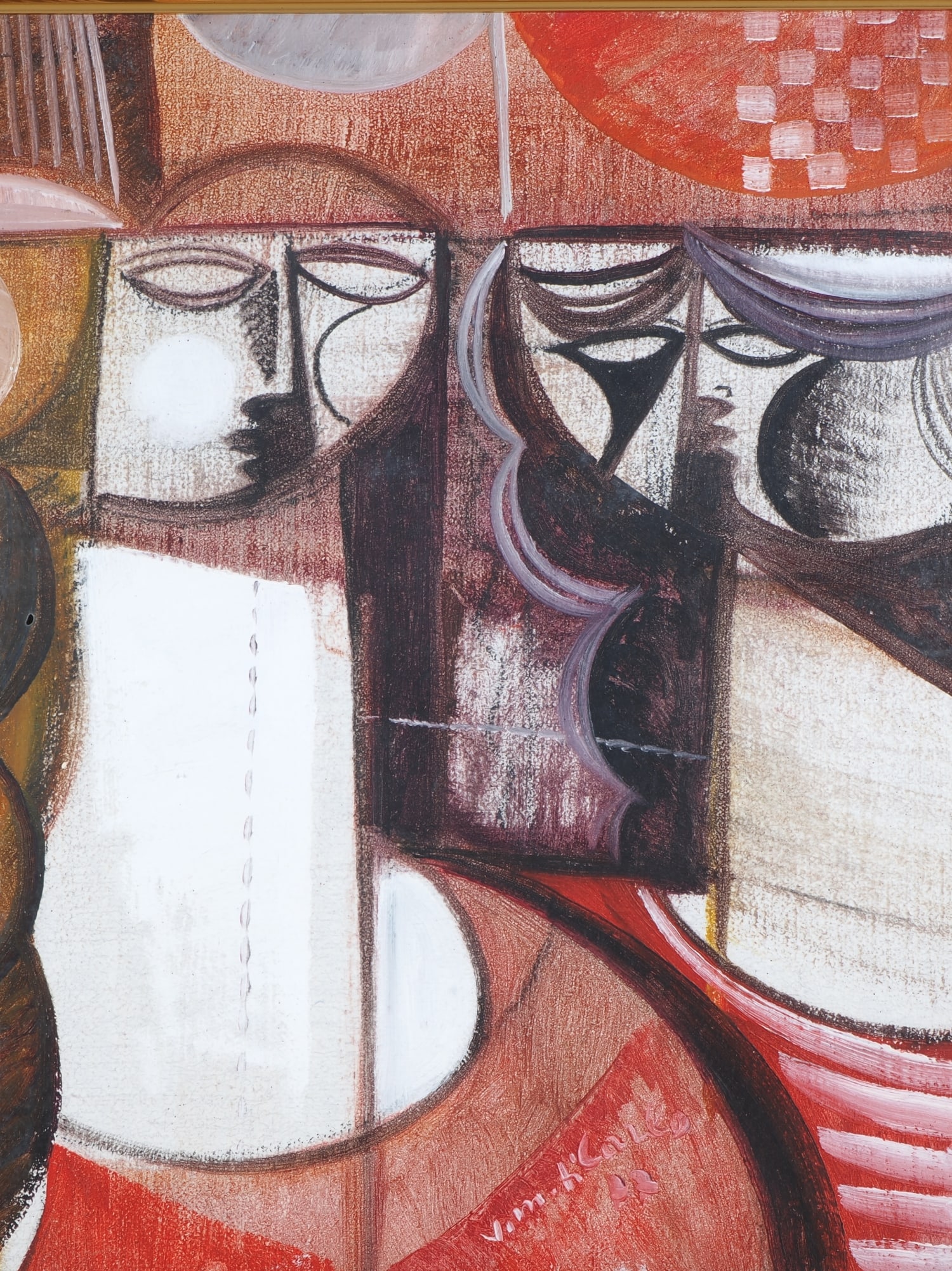 Vittorio Maria Di Carlo (1939-2015, Italy) - Figure, 1977 (1 of 3)