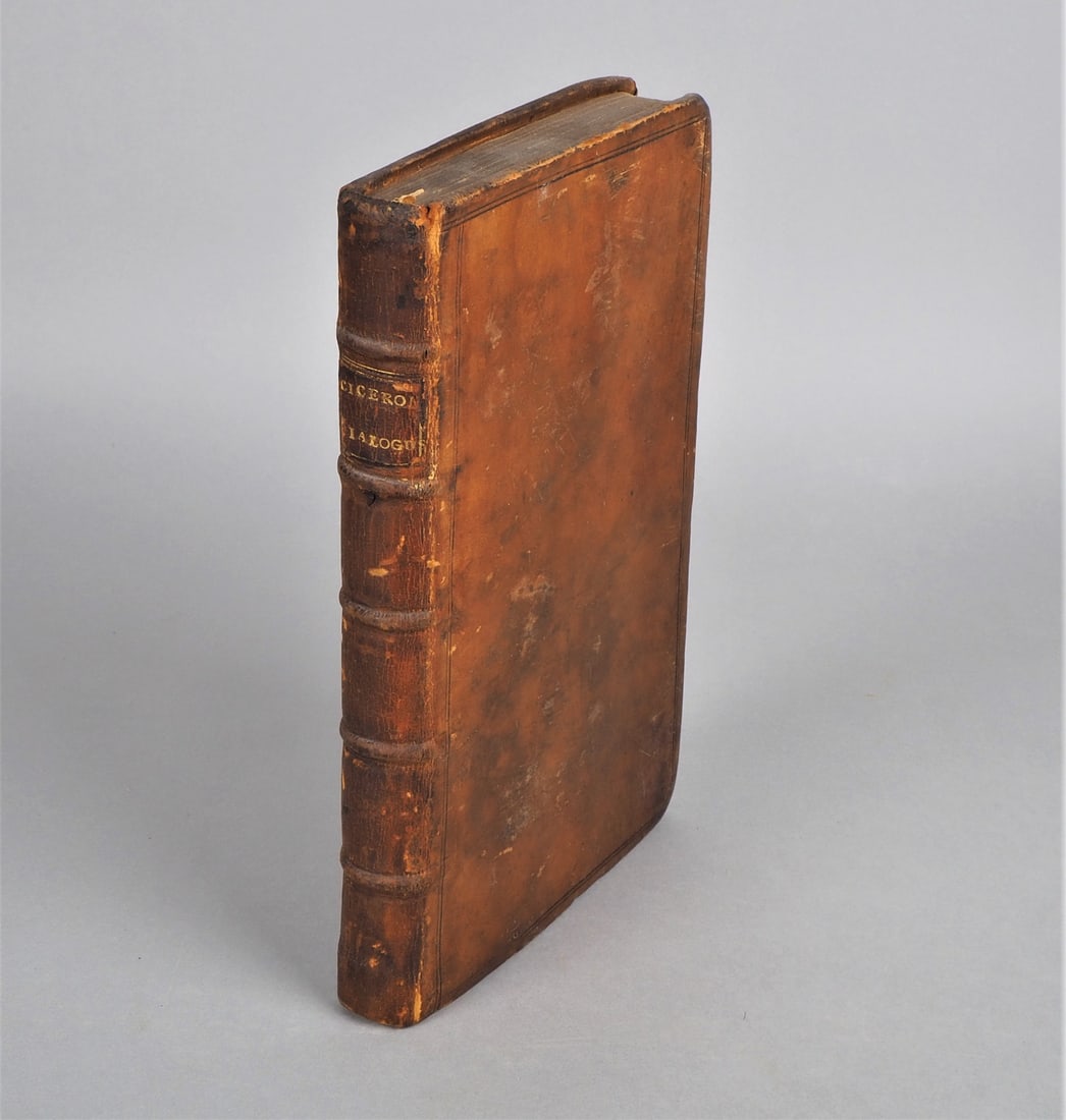 M.T. Ciceronis De oratore ad Q. fratrem dialogi, 1714 (1 of 3)