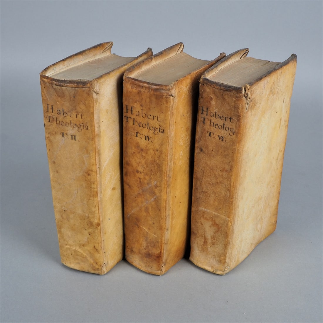 Ludovico Habert, Theologia Dogmatica et Moralis EA, Volumes 2, 4 and 6, 1741. (1 of 2)