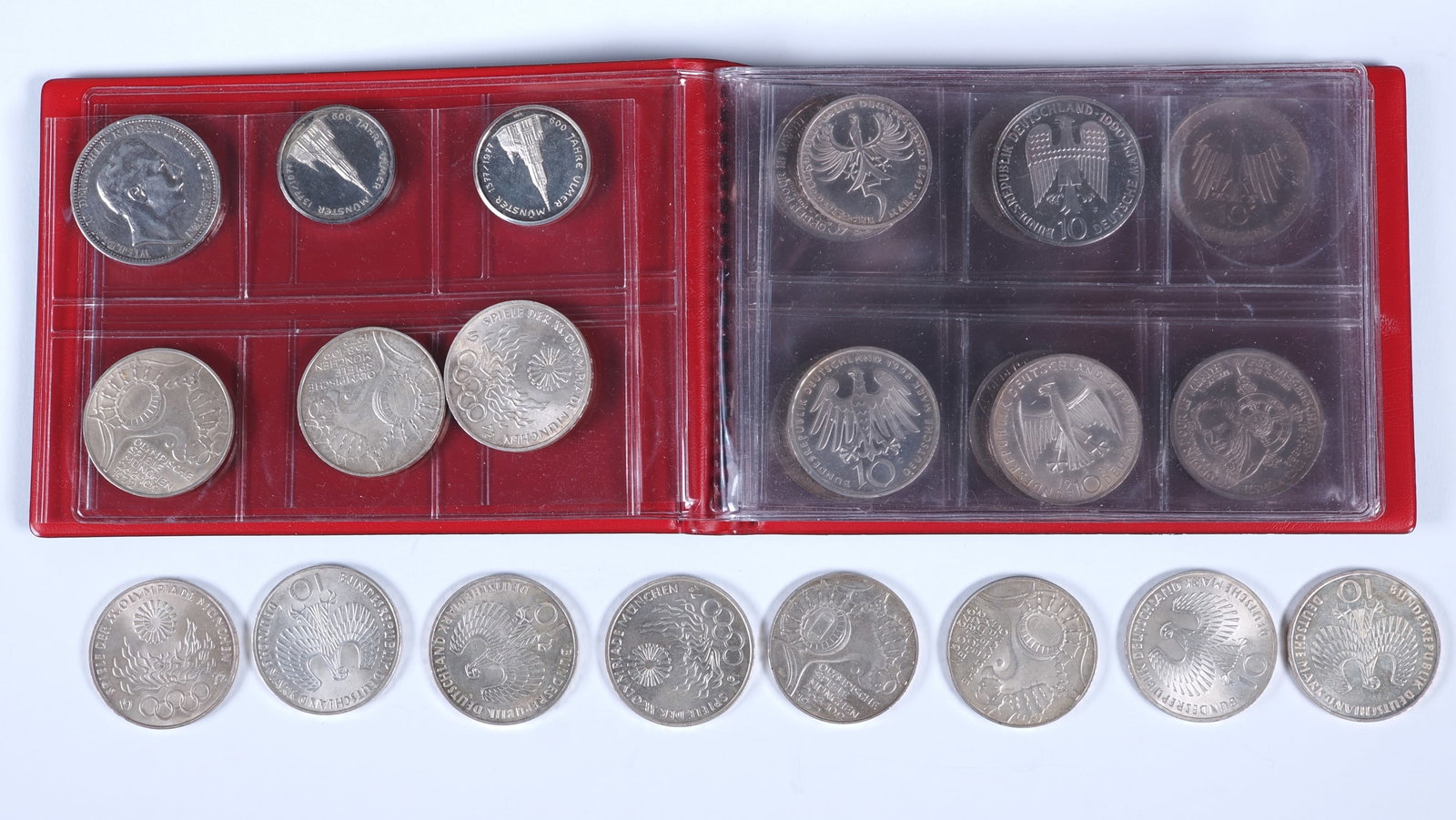 Collection of German silver coins (1 of 2)