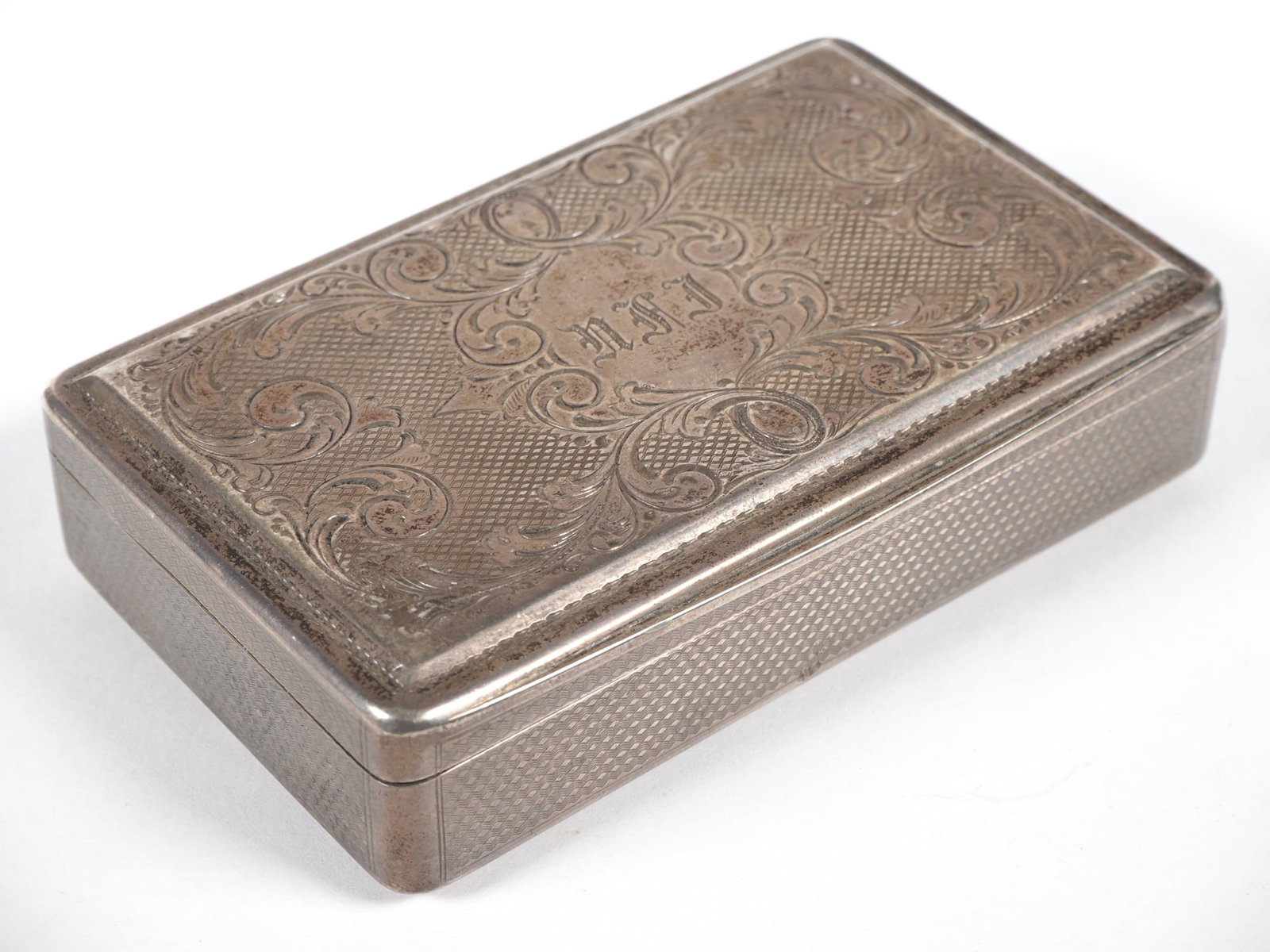 Silver box with dedication, 1871 (1 of 4)