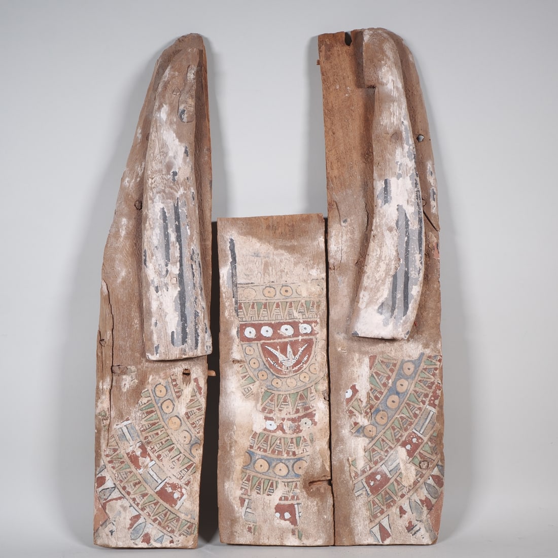 Sarcophagus lid, Ancient Egypt, c. 1300 BC. (1 of 4)