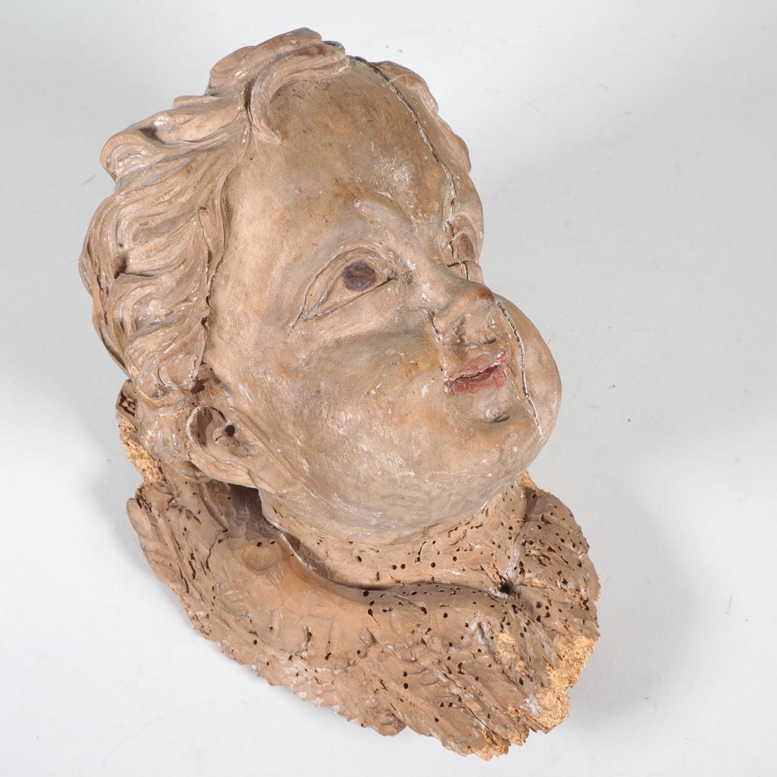 Baroque putto head, c. 1730 (1 of 4)