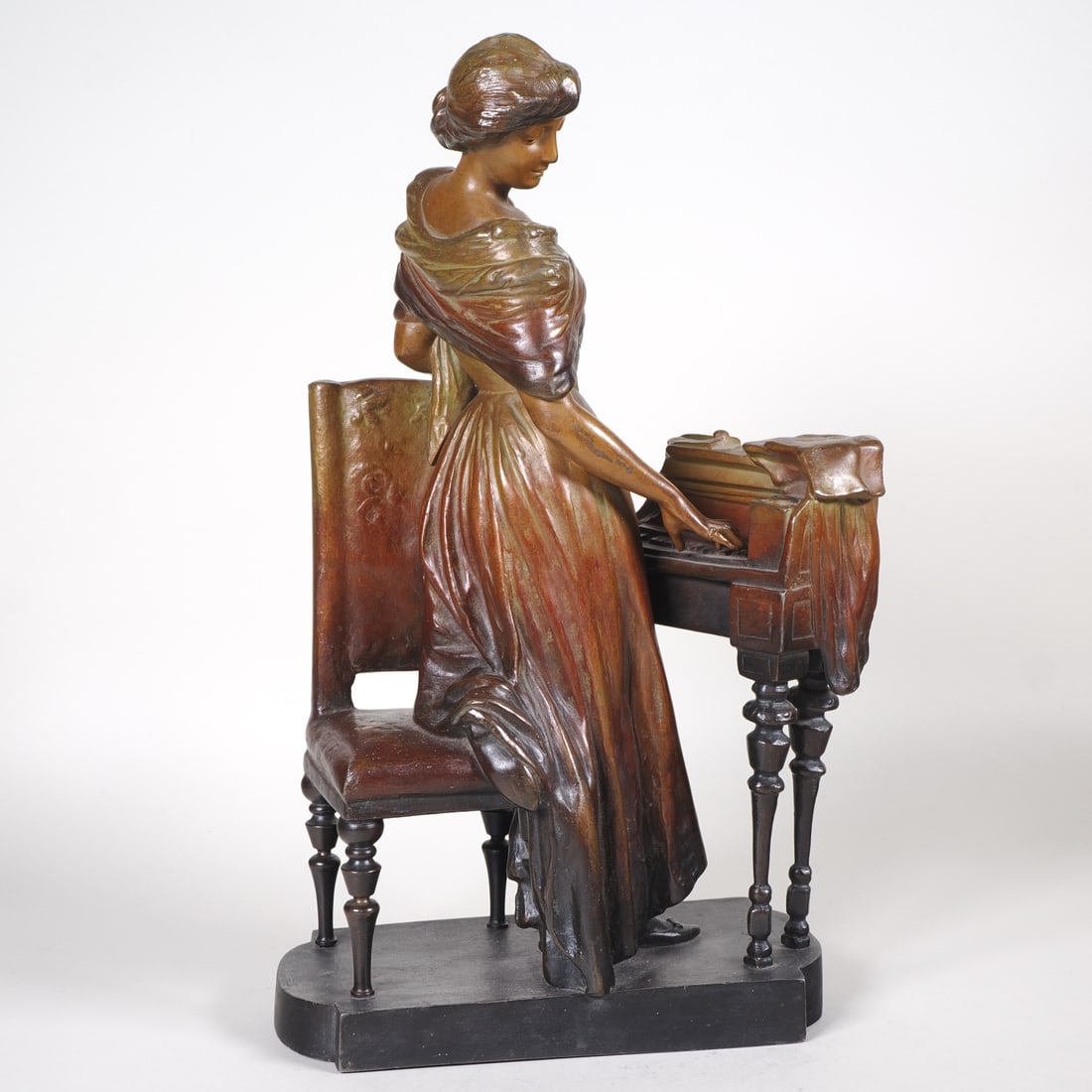 Art Nouveau Piano Lady (1 of 3)