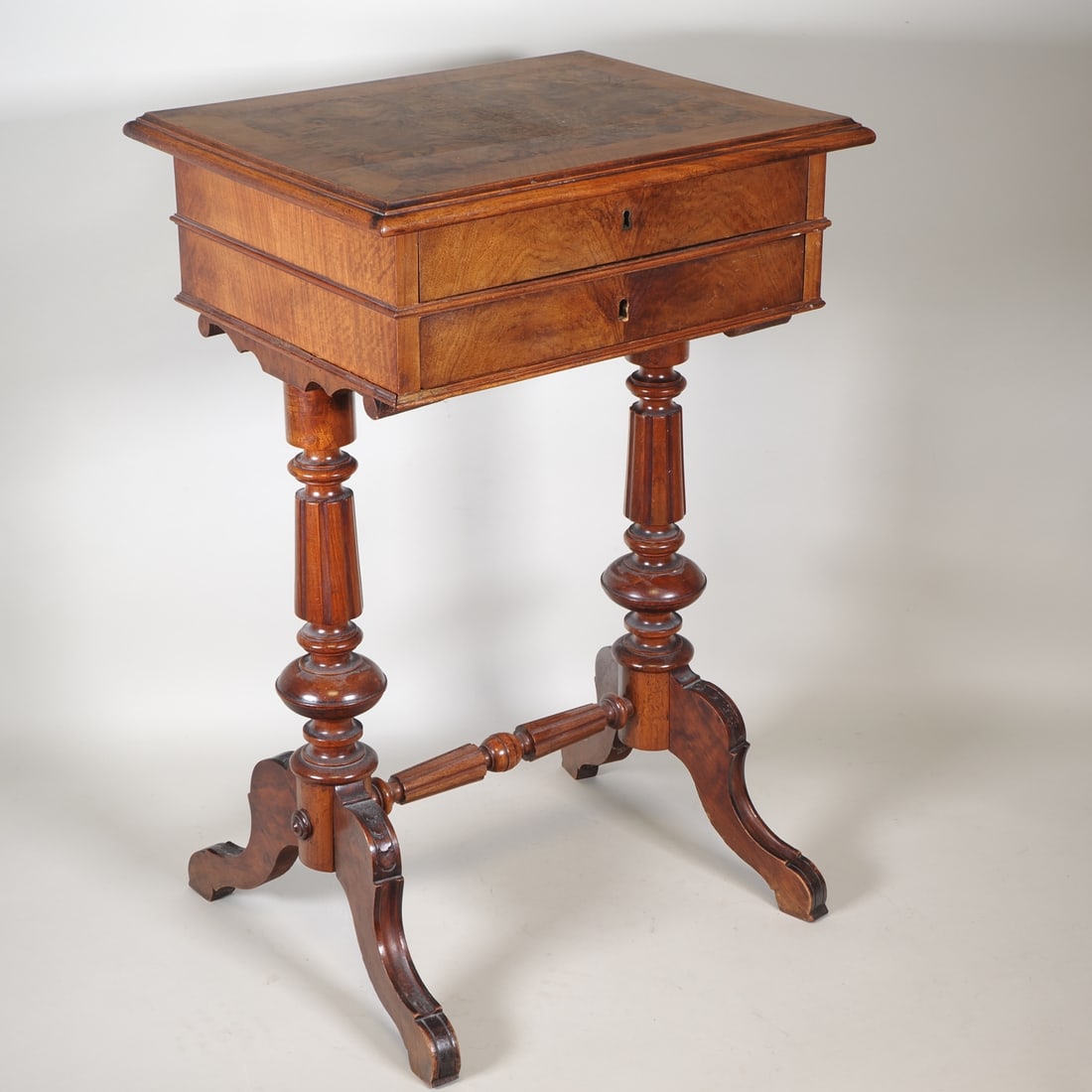 Small sewing table, circa 1880 (1 of 3)
