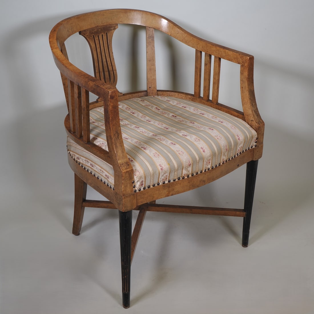 Neoclassical armchair, circa 1900 (1 of 2)
