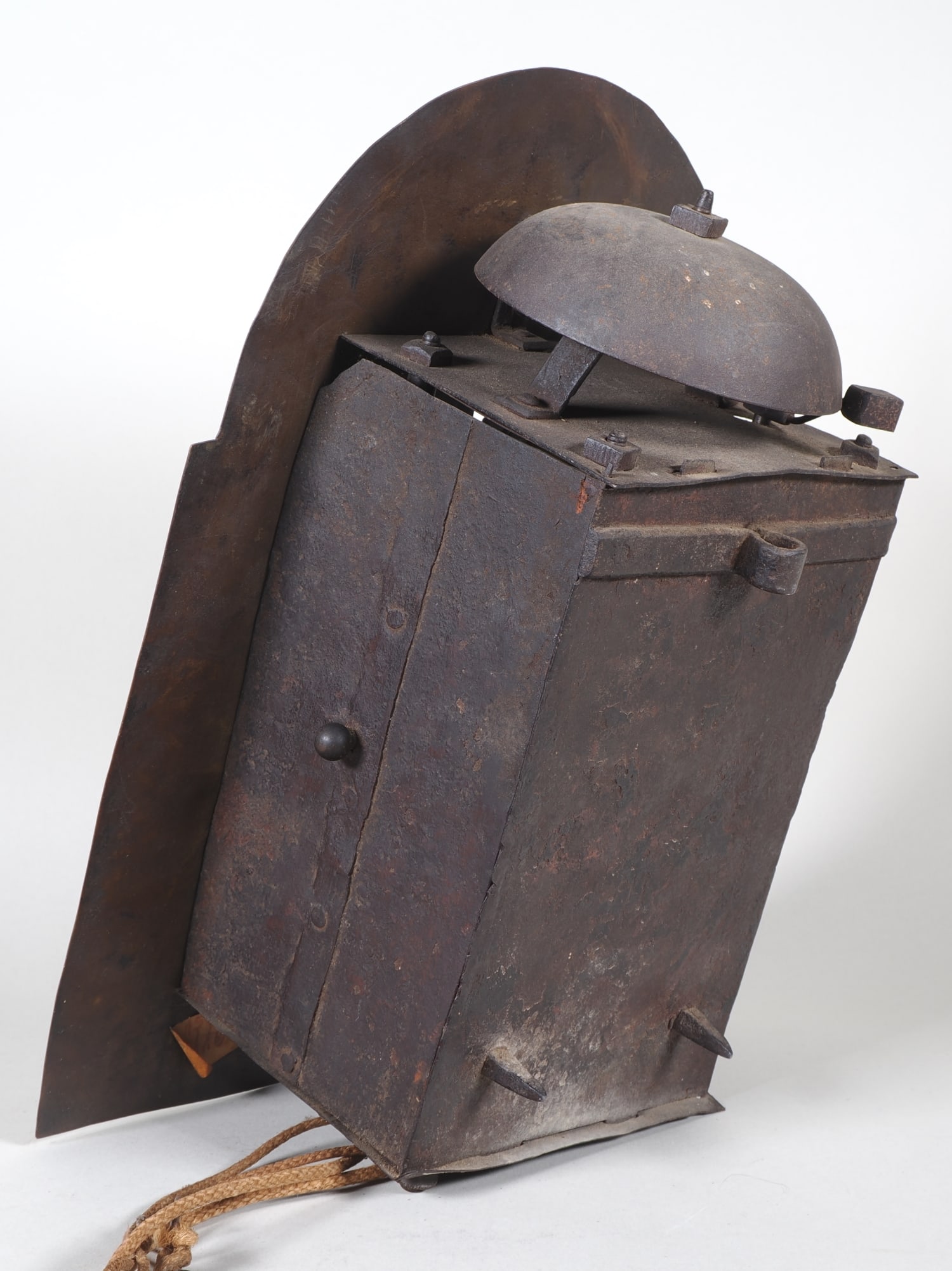 Baroque front-winding clock - 4