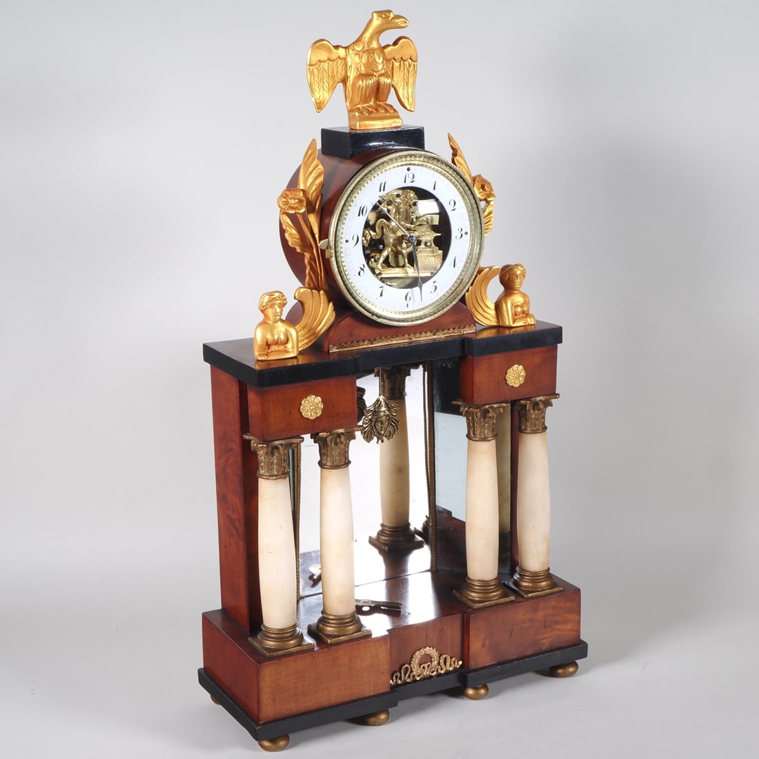 Viennese automaton clock, c. 1830 (1 of 7)