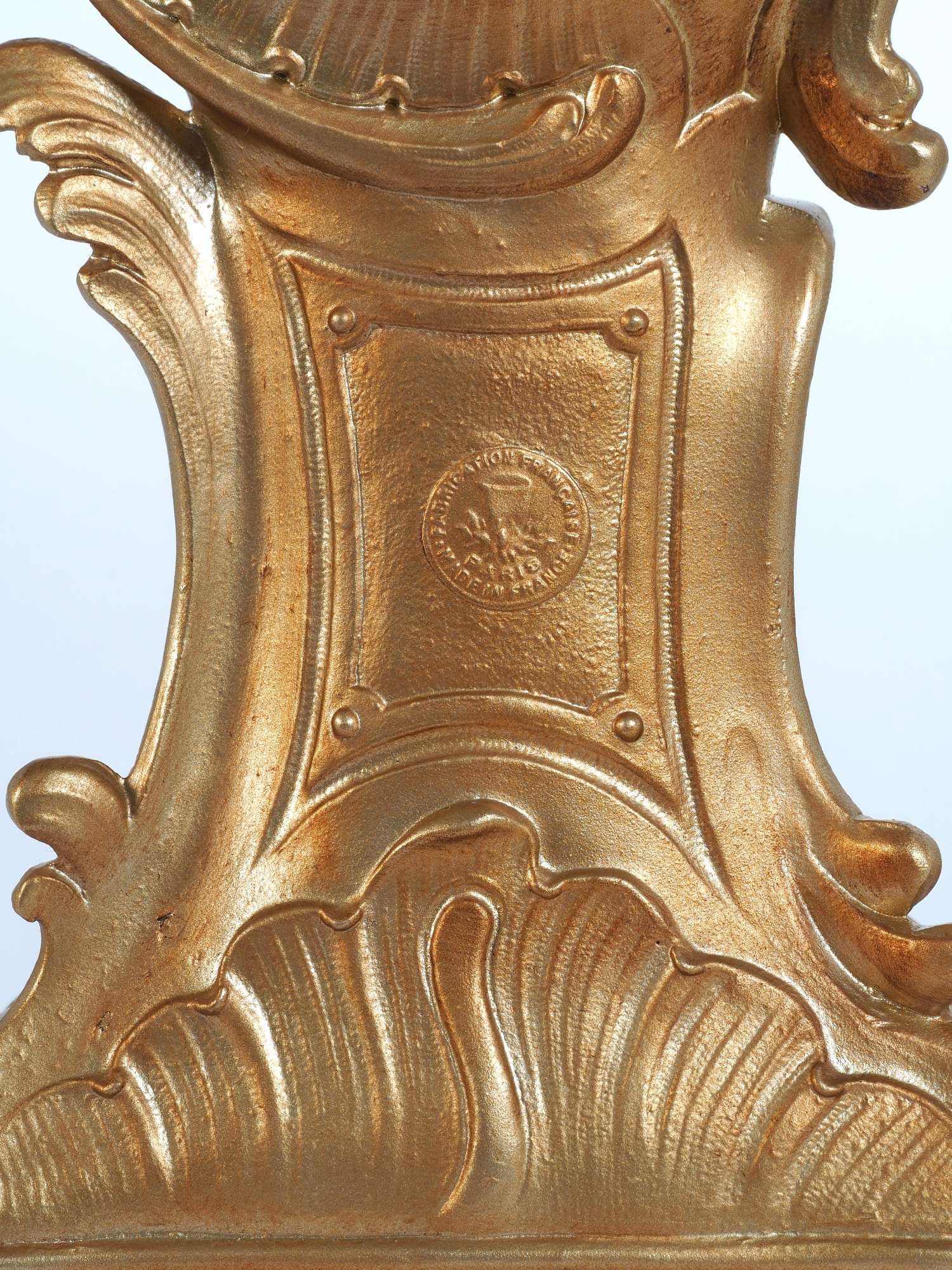 Table clock, around 1880 - 3