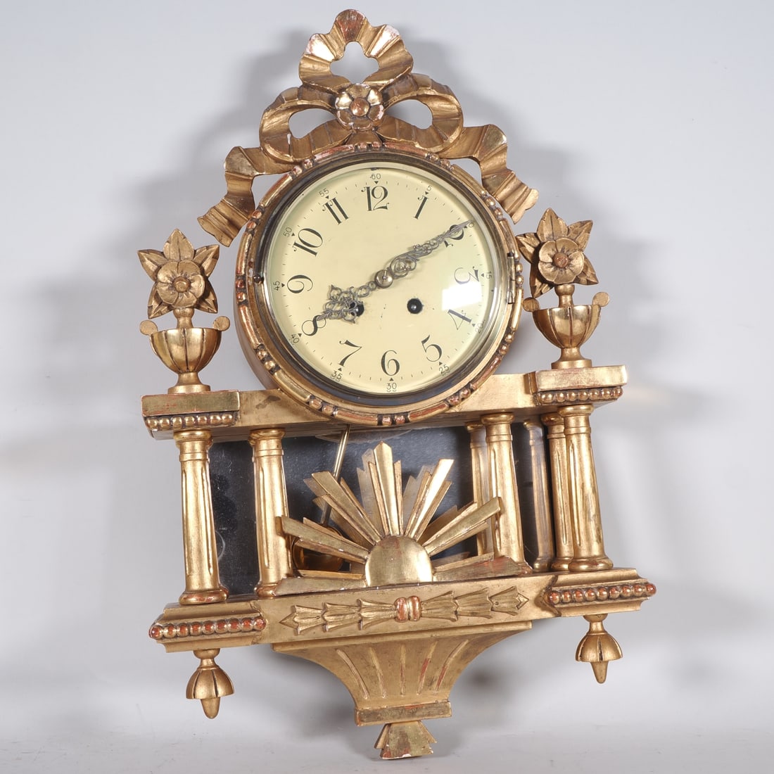 Swedish cart clock, 20th century (1 of 2)