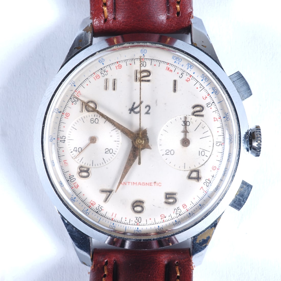 Vintage K2 Chronograph, Landeron 248, Switzerland 1960s (1 of 2)