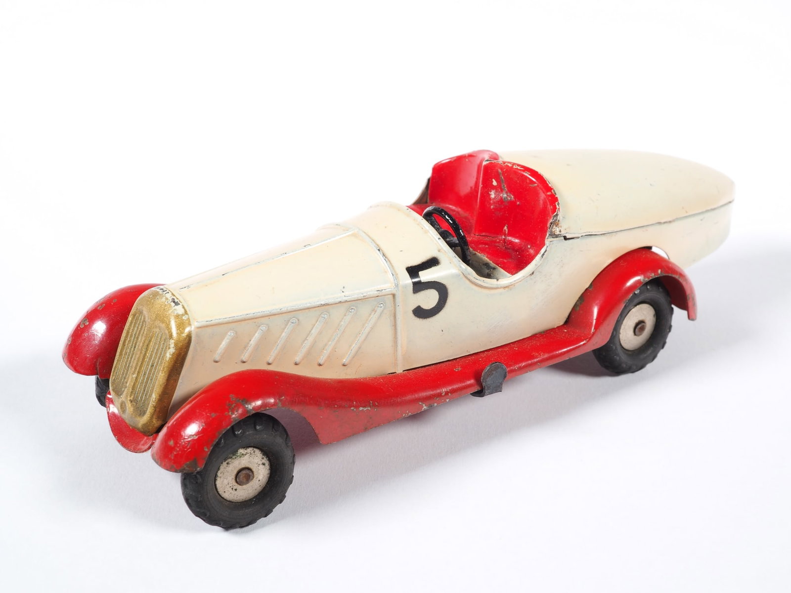Märklin 5252 Miniature Racing Car with clockwork mechanism, circa 1936 (1 of 5)