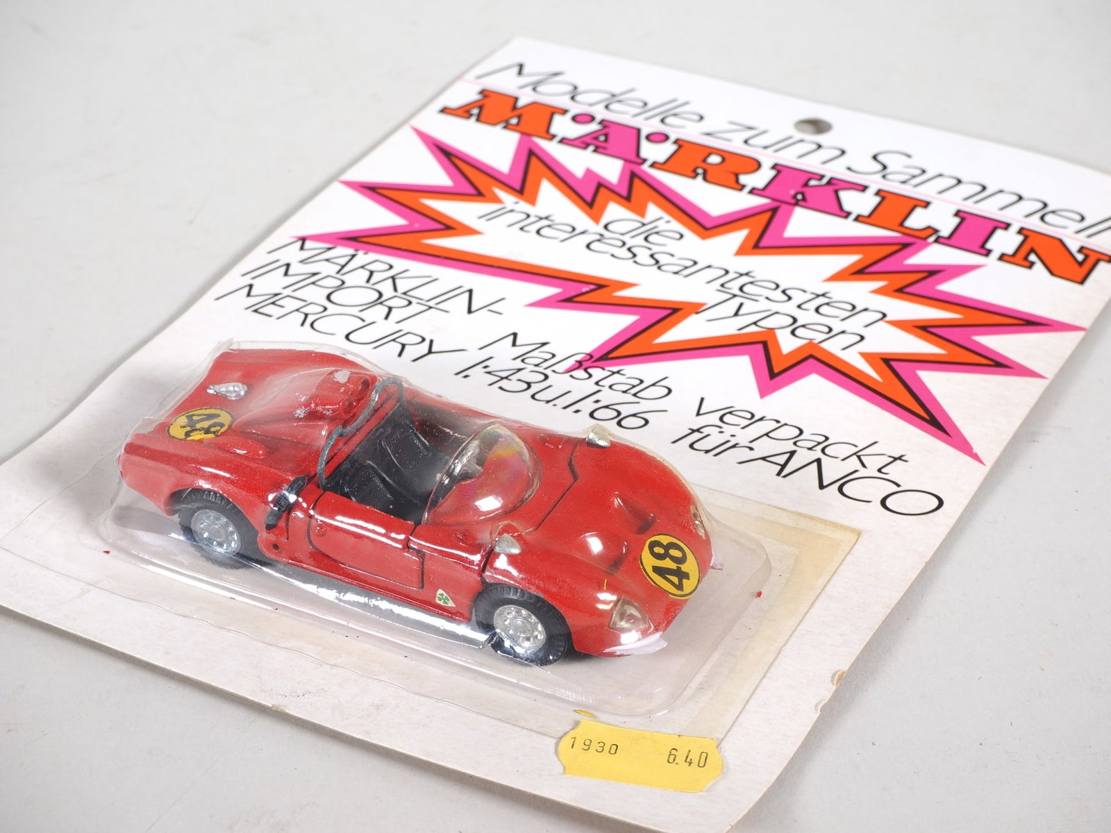 Märklin / Mercury 1967 Alfa Romeo Type 33 prototype in original packaging (1 of 2)