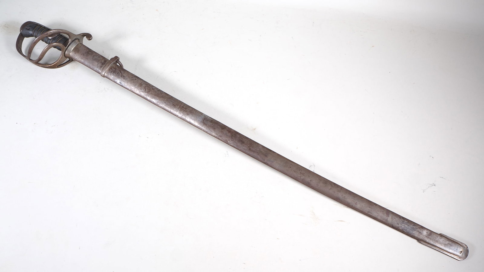 Heavy cavalry sabre, 19th century, probably Saxony "FA" (1 of 6)