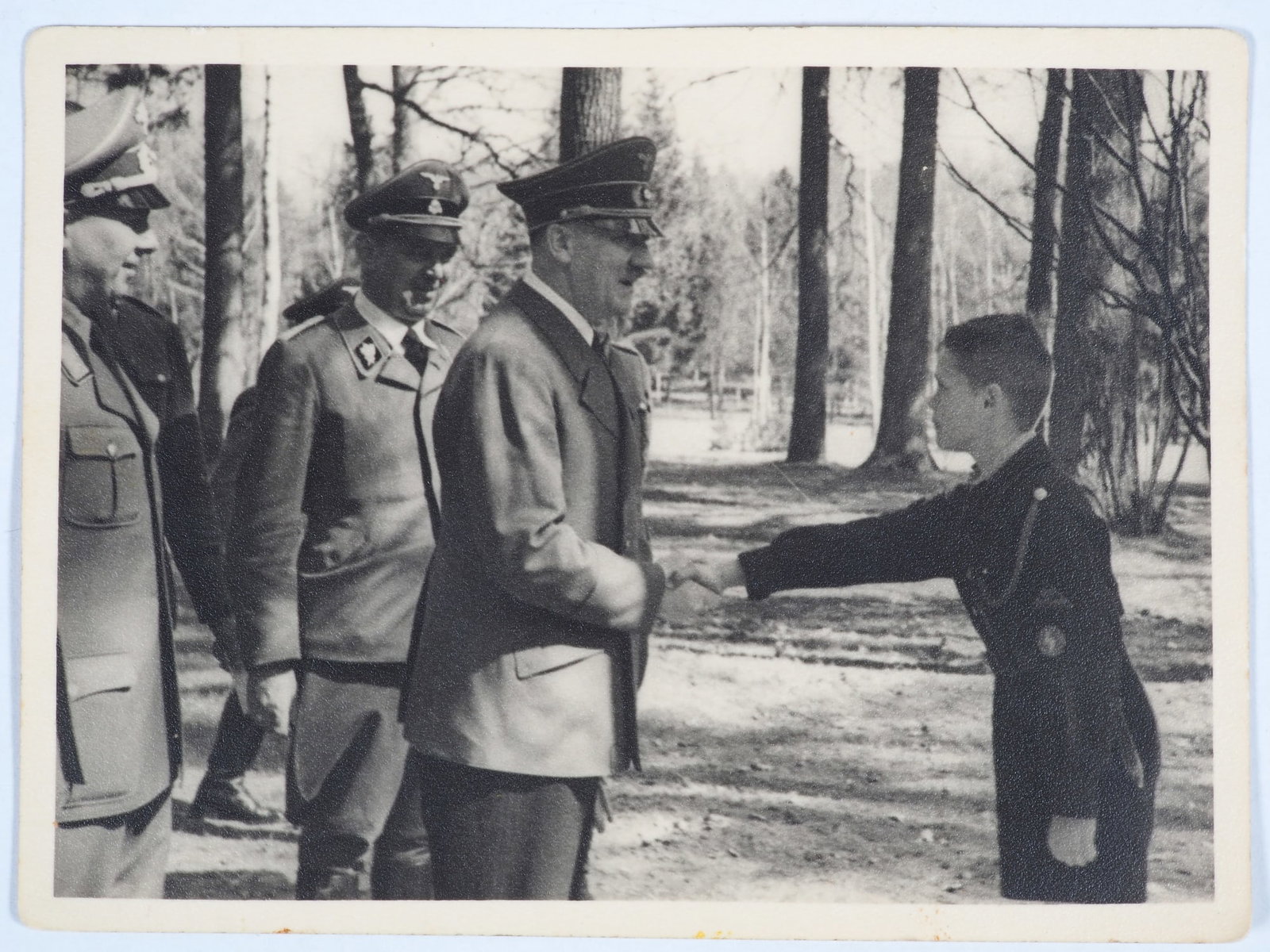 Unique: Original photo of Adolf Hitler in the Führer's headquarters “Wolf's Lair?? on his (1 of 2)