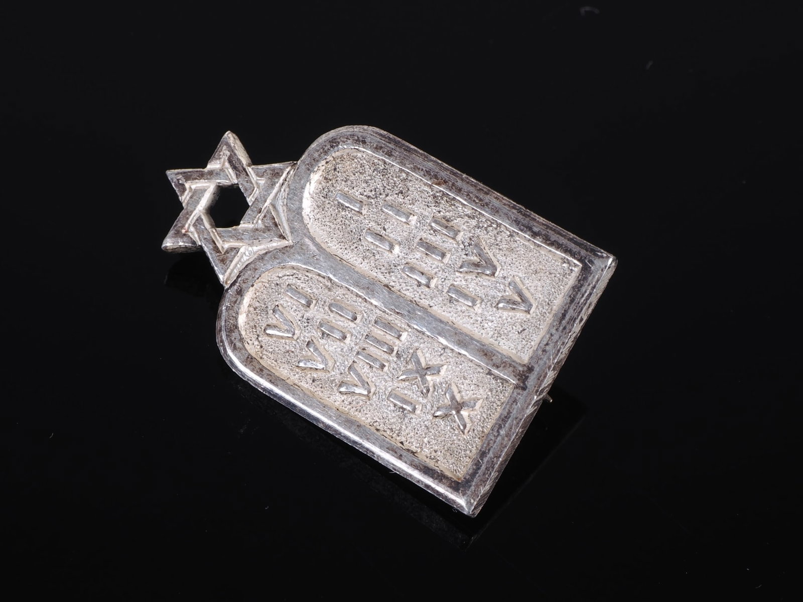 Extremely rare badge for Jewish military rabbis in the US Army during the First World War: Extremely rare badge for Jewish military rabbis in the US Army during the First World War Trophy from a German soldier of the Württemberg 124th Infantry Regiment, directly from an estate. In