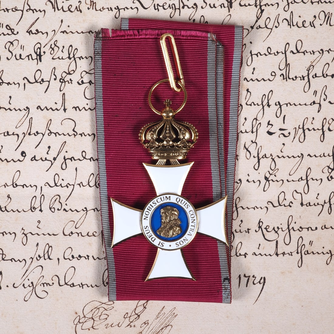 Hesse: Order of Philip the Magnanimous Commander's Cross with Crown (1 of 4)