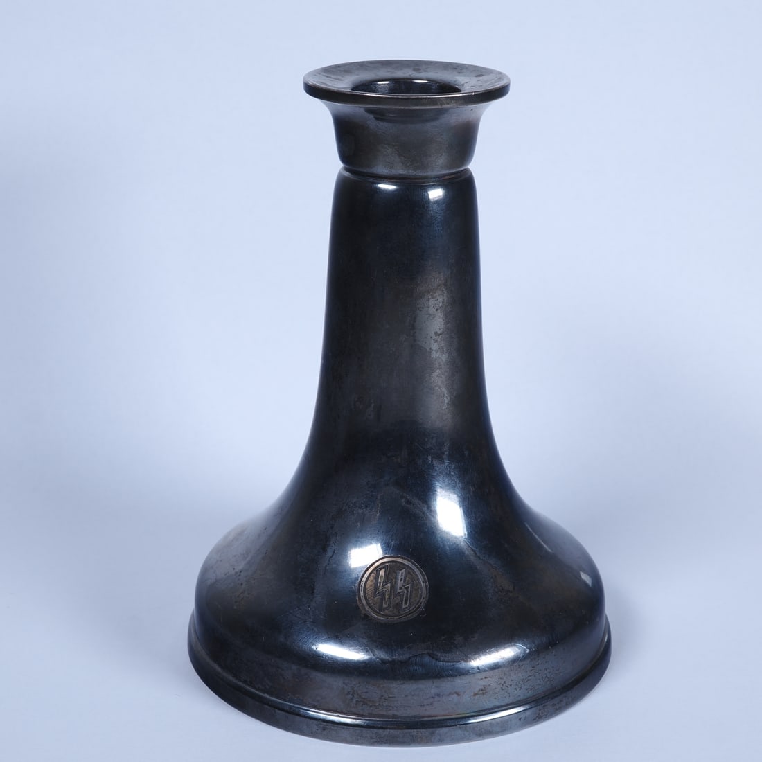 Victoria brand silver-plated SS candlestick, Third Reich (1 of 2)