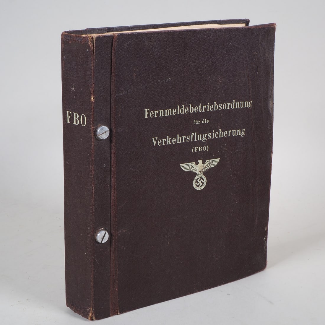 Third Reich: Breslau Airport, Telecommunications Operating Regulations for Air Traffic Control (1 of 6)