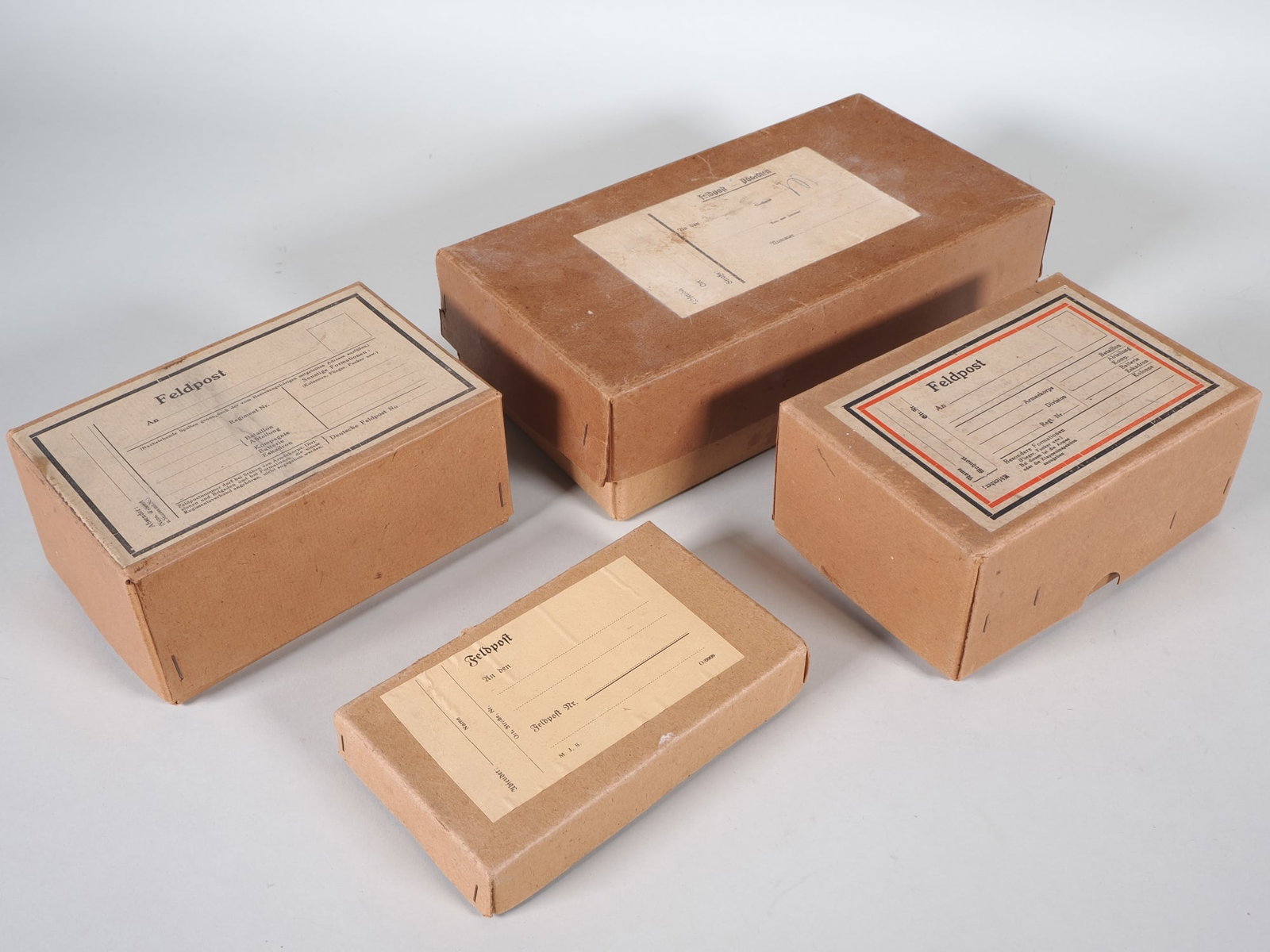 Collection of unused field post boxes (1 of 2)