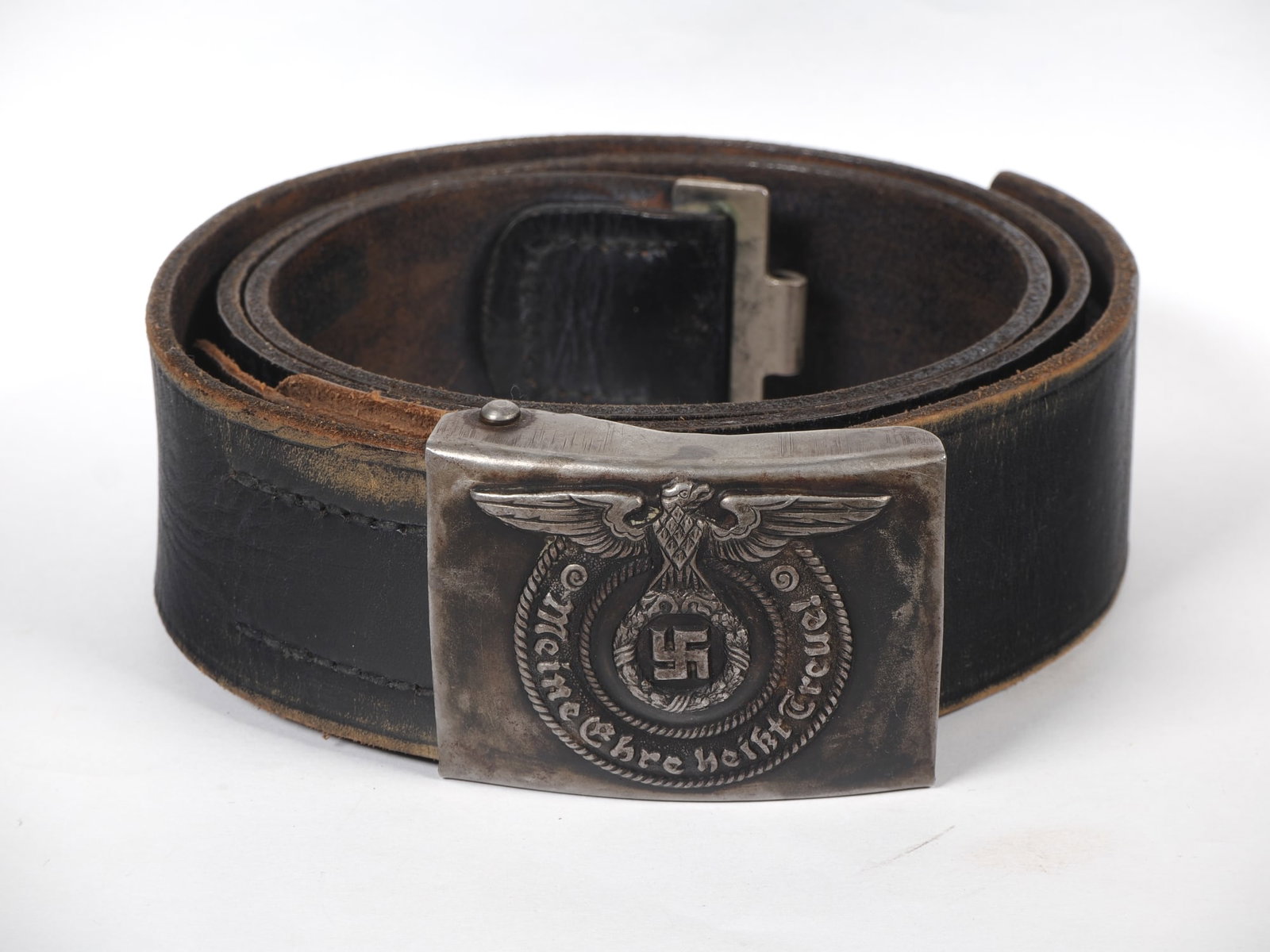 Waffen-SS belt buckle for enlisted men, RODO (1 of 3)