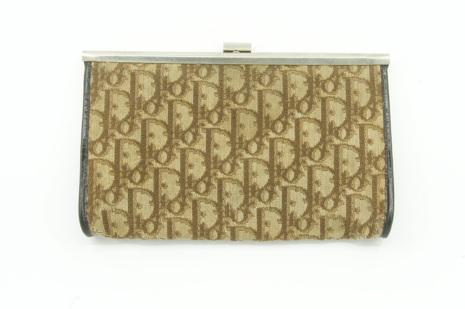 Christian Dior Trotter Brown Clutch (1 of 3)