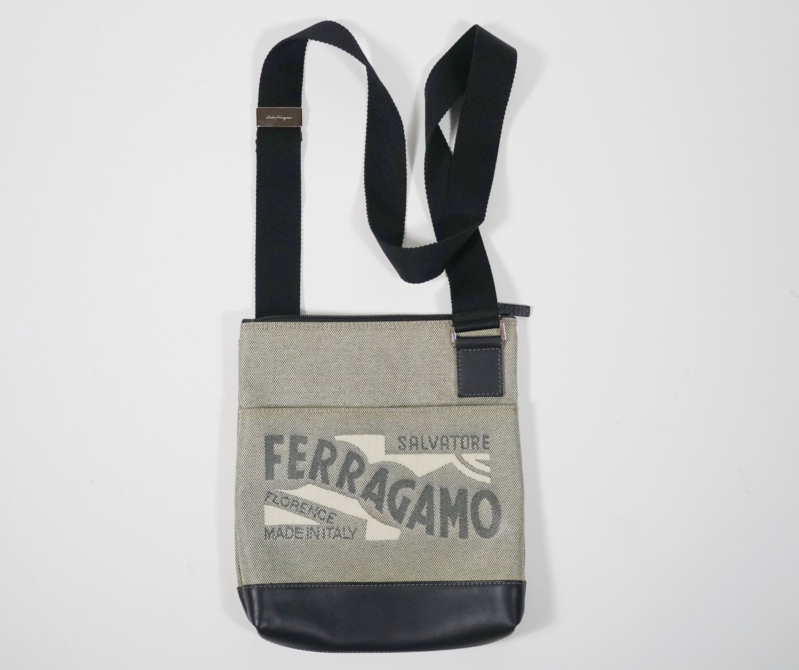 Ferragamo PVC Crossbody Bag: Stain