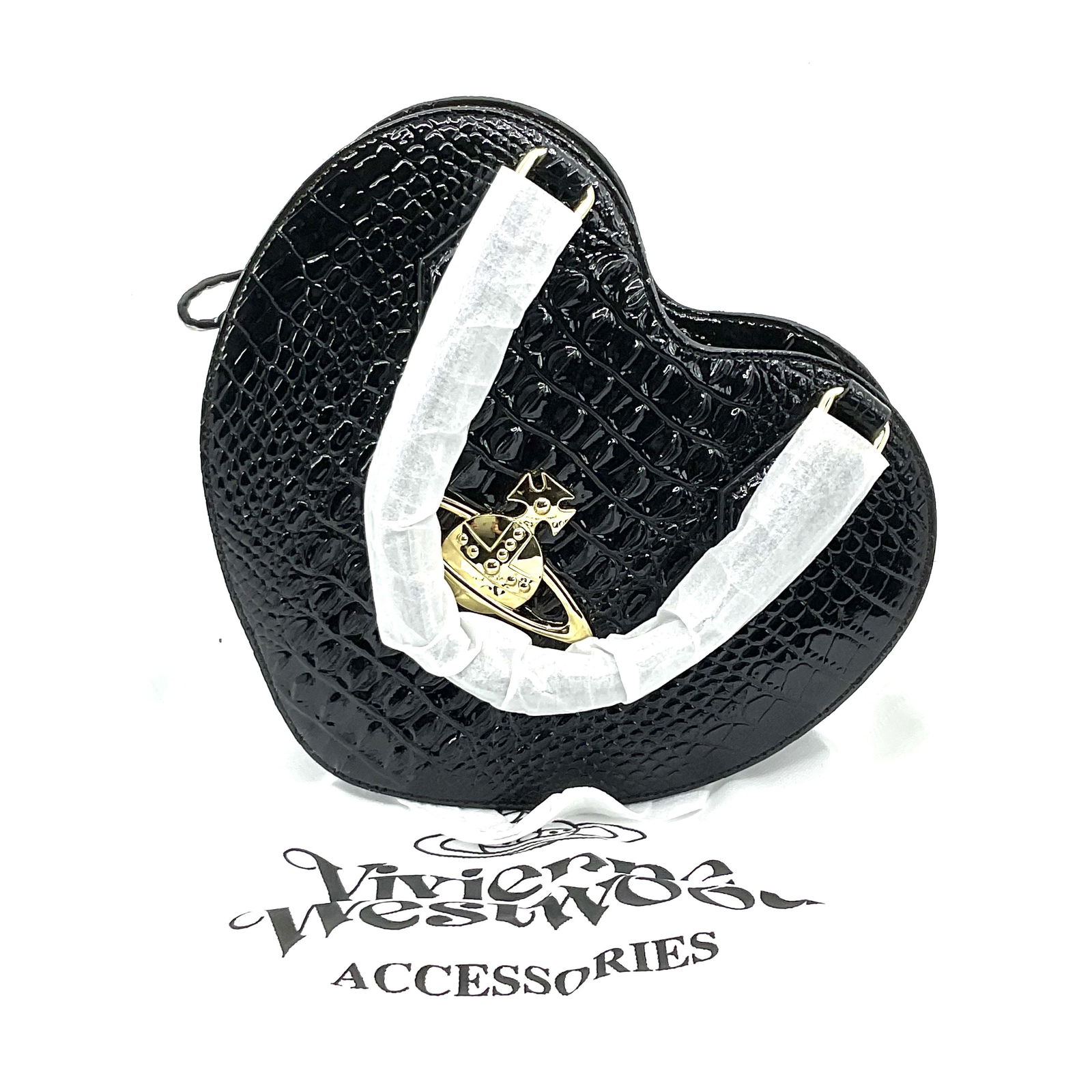 Vivienne Westwood Heart Two Way Handbag (1 of 8)