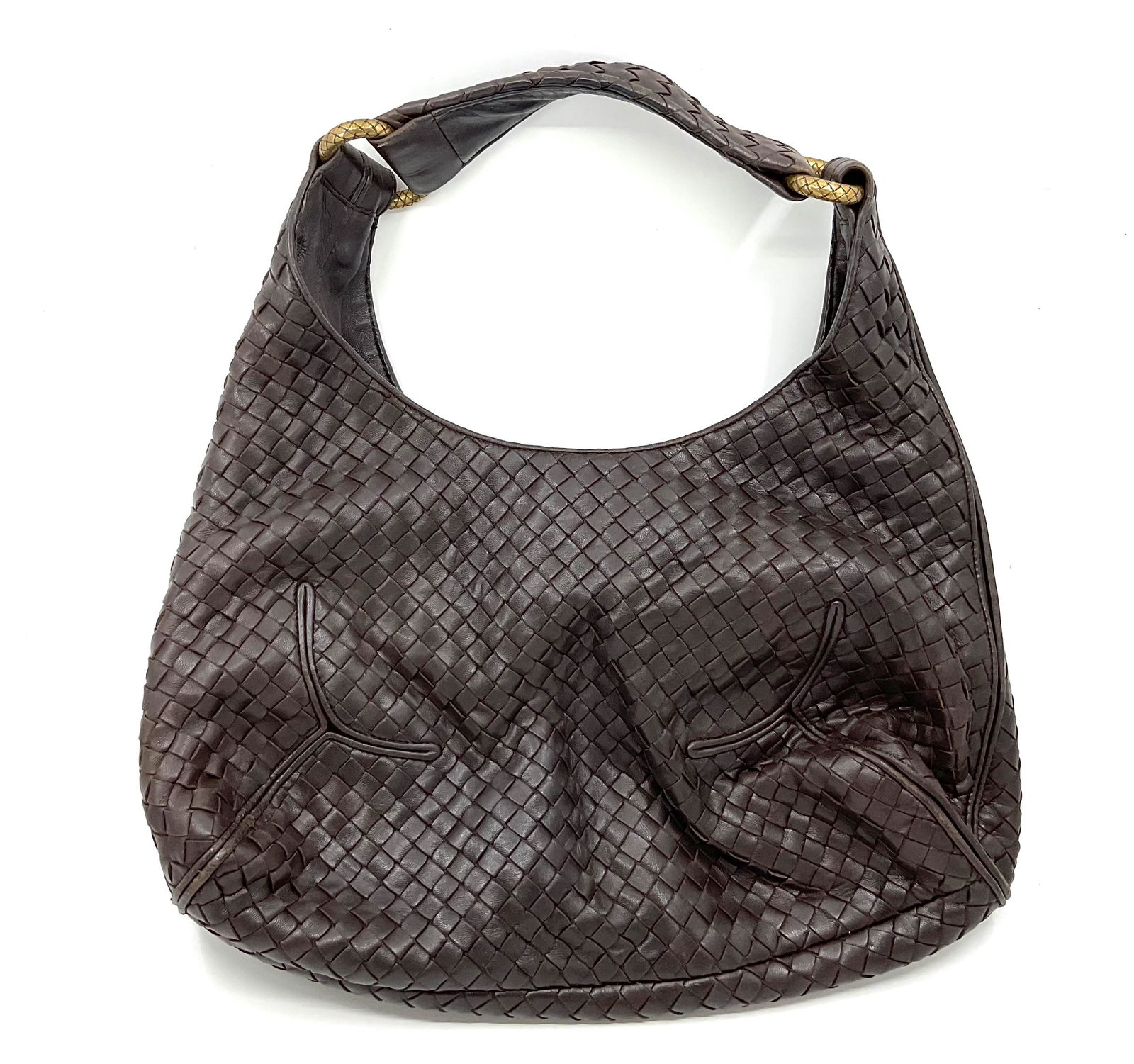 Brown Bottega Veneta Shoulder Bag (1 of 4)