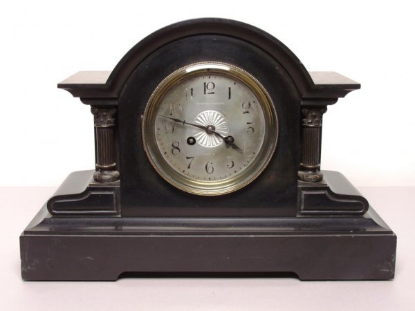 Victorian Slate Mantle Clock