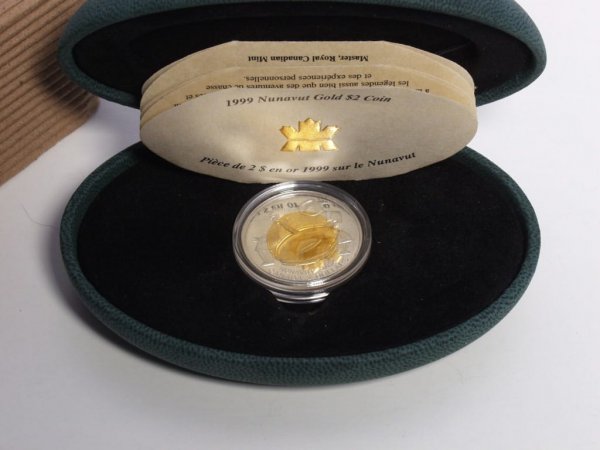 Royal Canadian Mint Two Dollar Gold Coin - 2