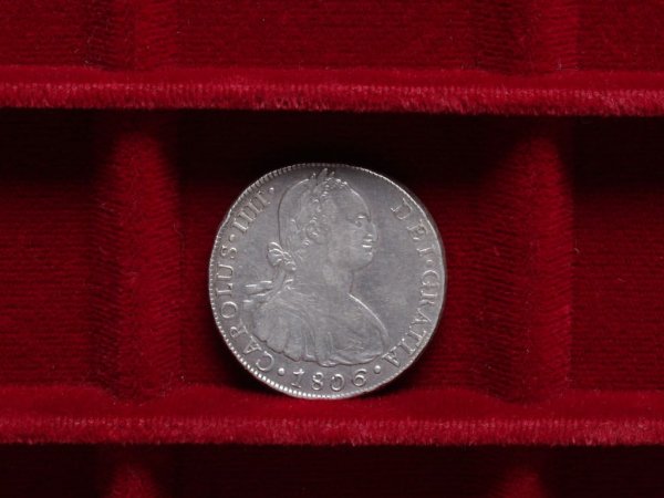 Peru Coinage: 8 Reales Carolus IIII