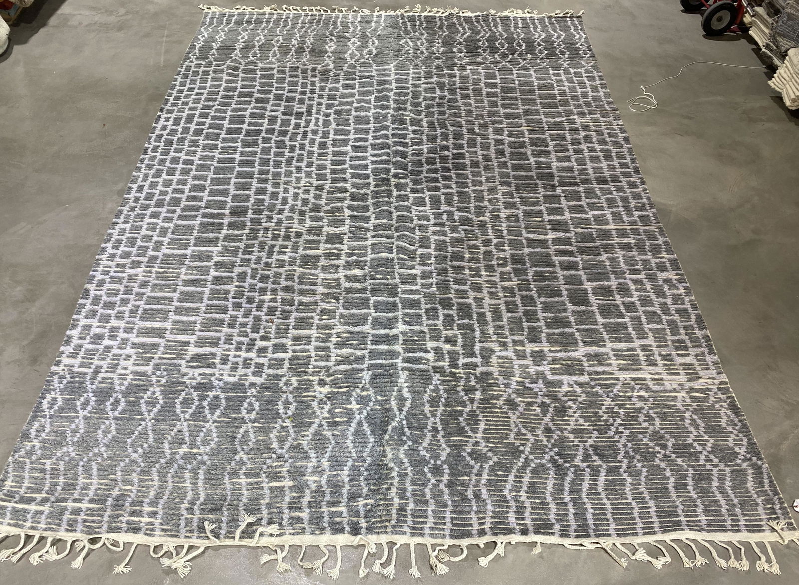Modern Moroccan Wool 10'1'' x 14'2'' Rug (1 of 4)