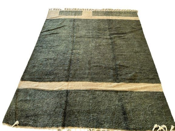 MODERN HAND KNOTTED WOOL RUG 7'11 x 10'1'' (1 of 3)