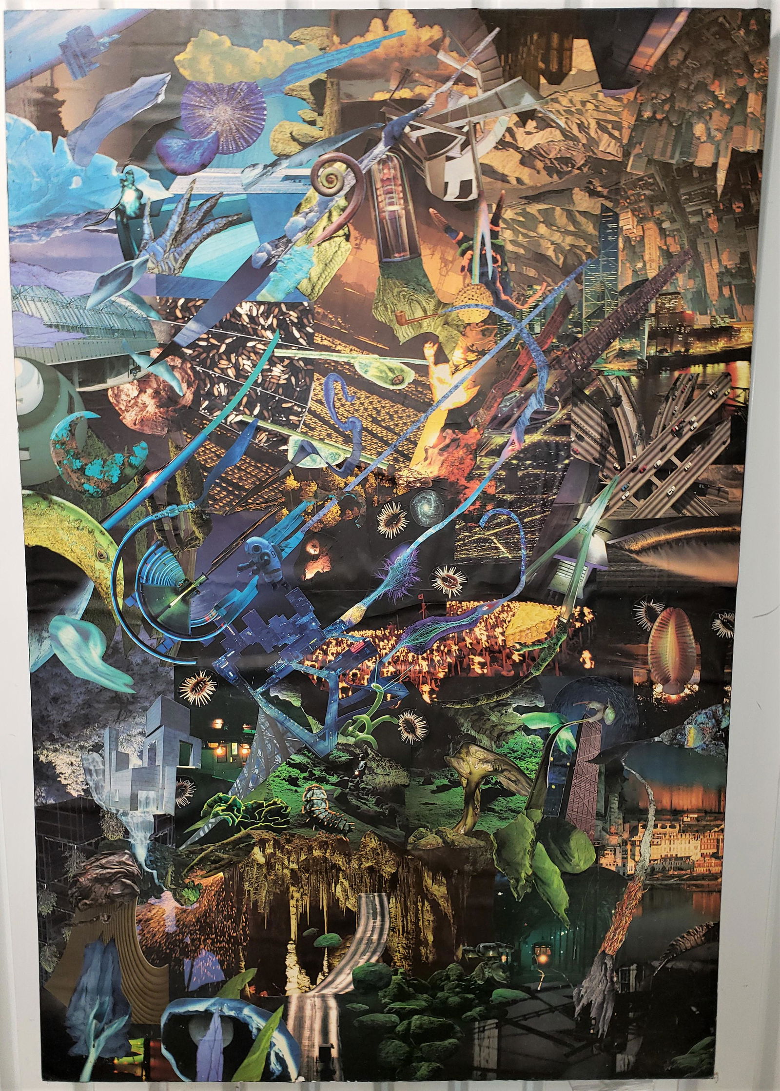 Large photo collage "This is Not a Pipe" by Ken Moylan (1 of 17)