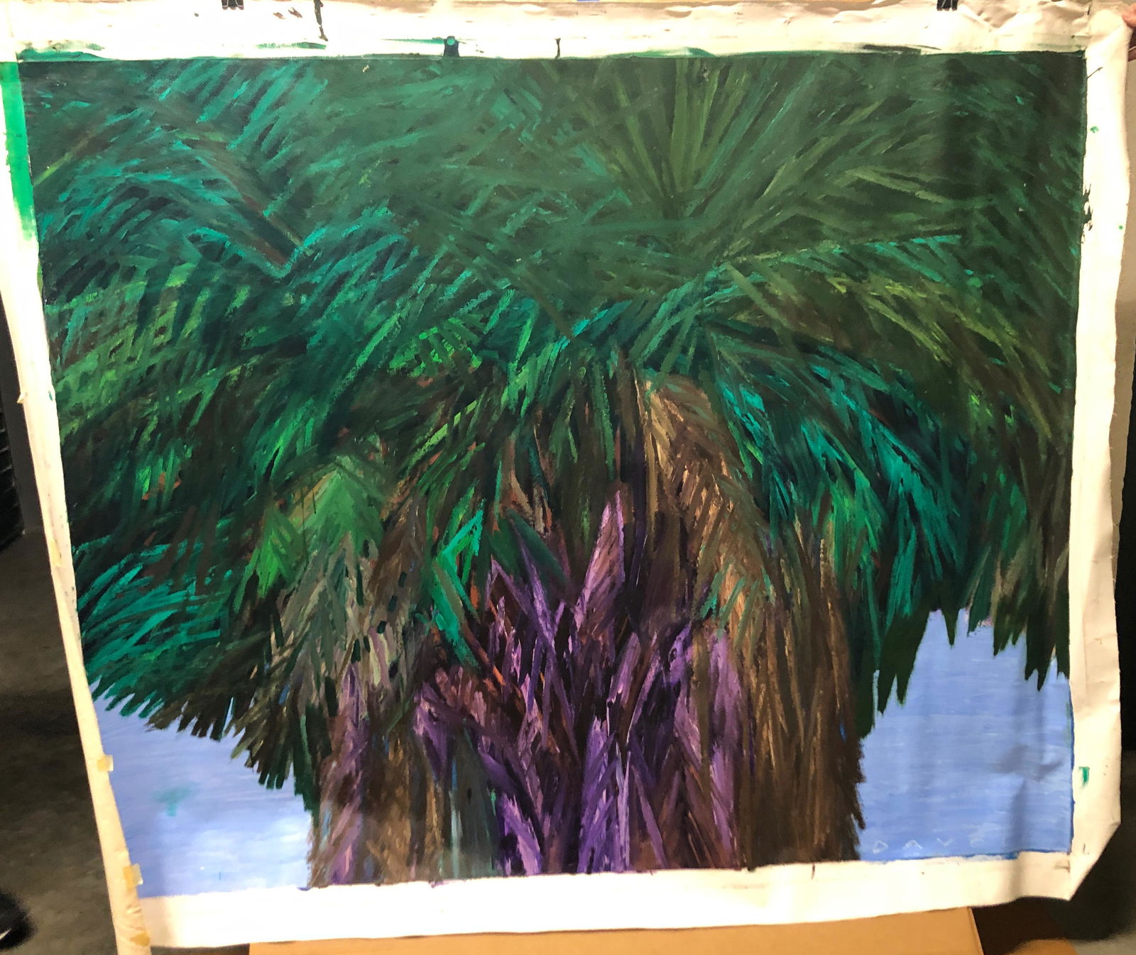 Palm Extravaganza - Unstretched (1 of 4)