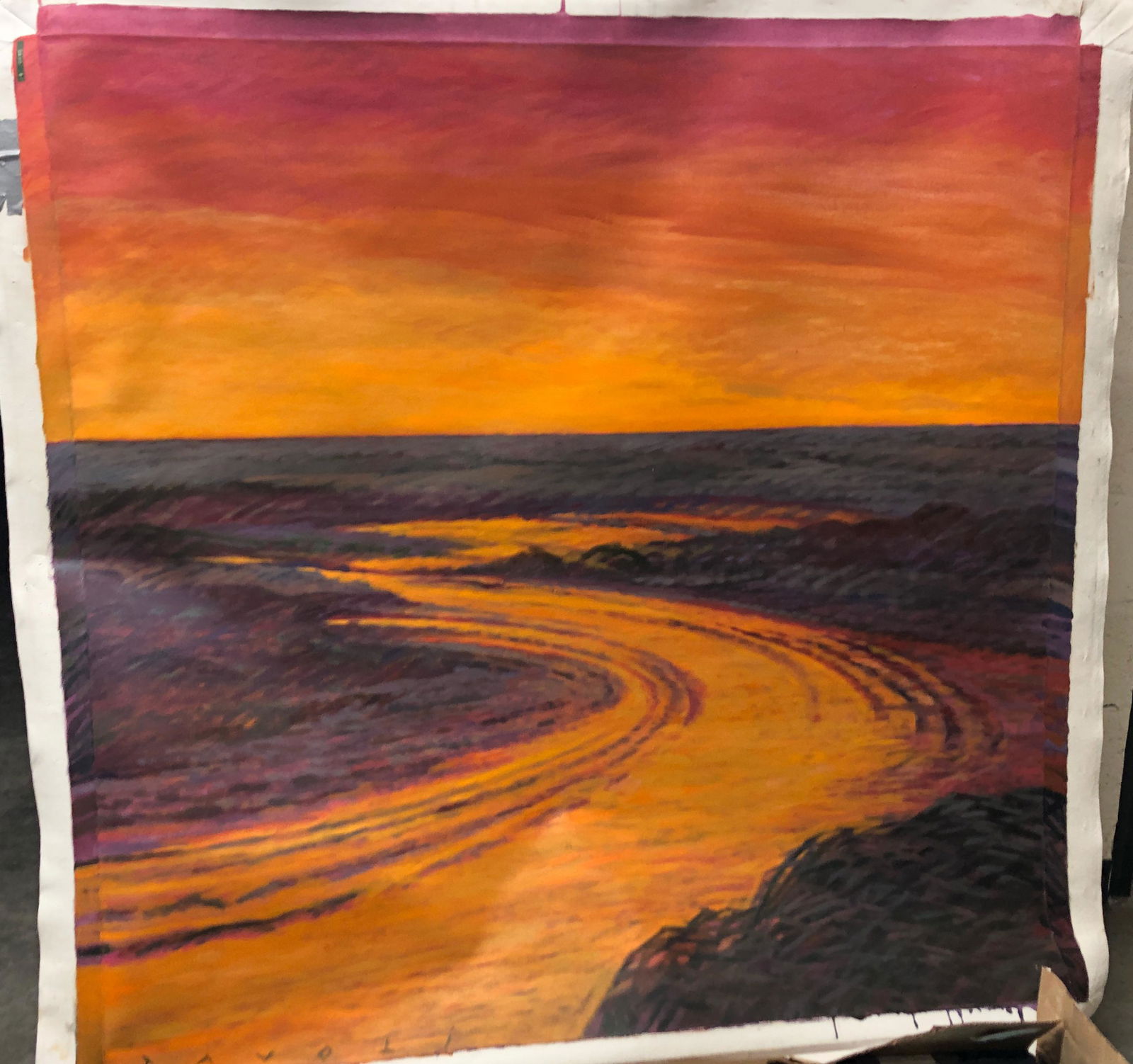 Tracks and Dunes - Unstretched (1 of 5)