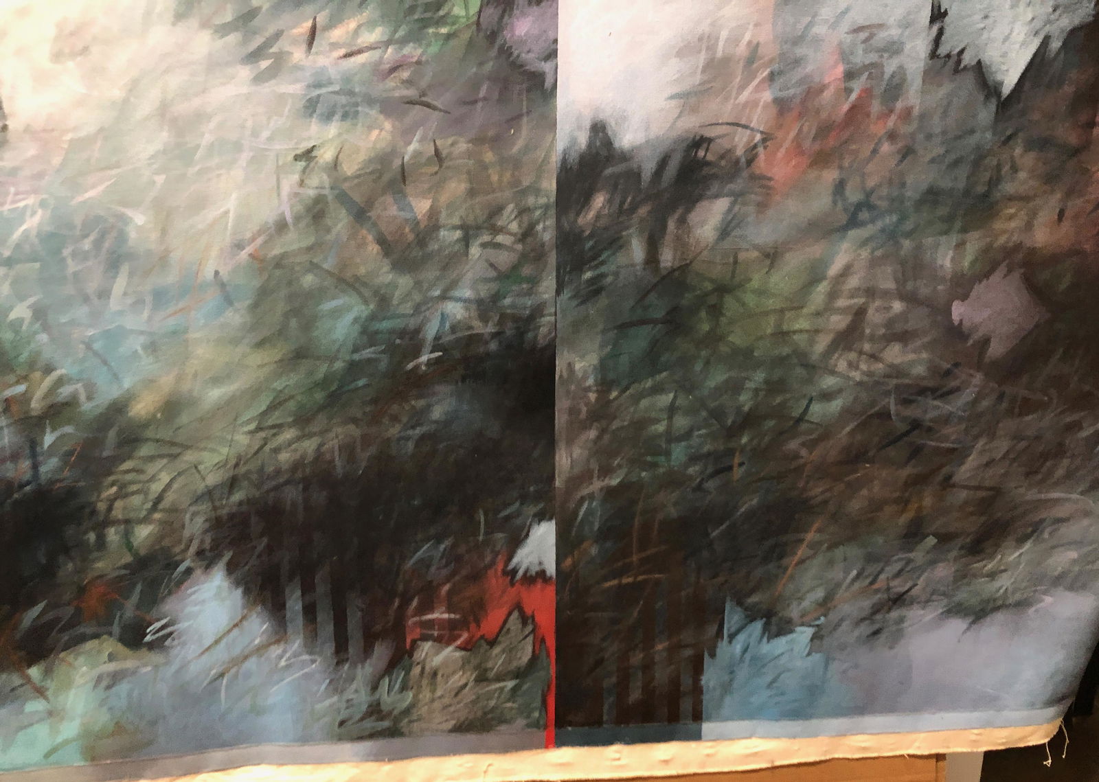 Dual Abstract - Unstretched (1 of 3)