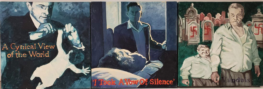 Moylan Set of 3 Small Paintings (1 of 8)