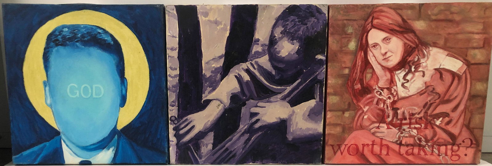 Moylan Set of 3 Small Paintings (1 of 7)