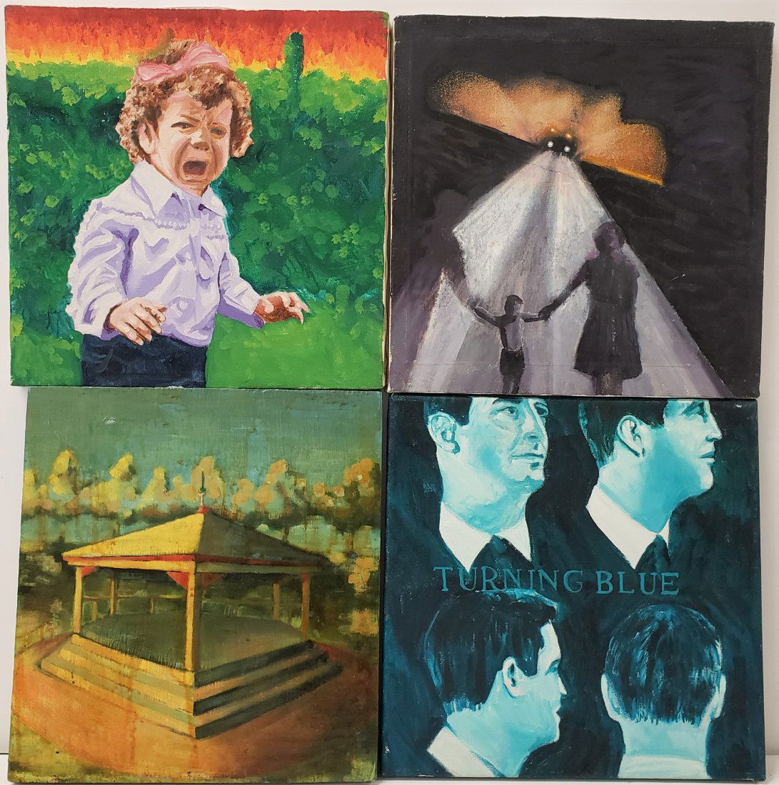 Moylan Set of 4 Small Paintings (1 of 7)