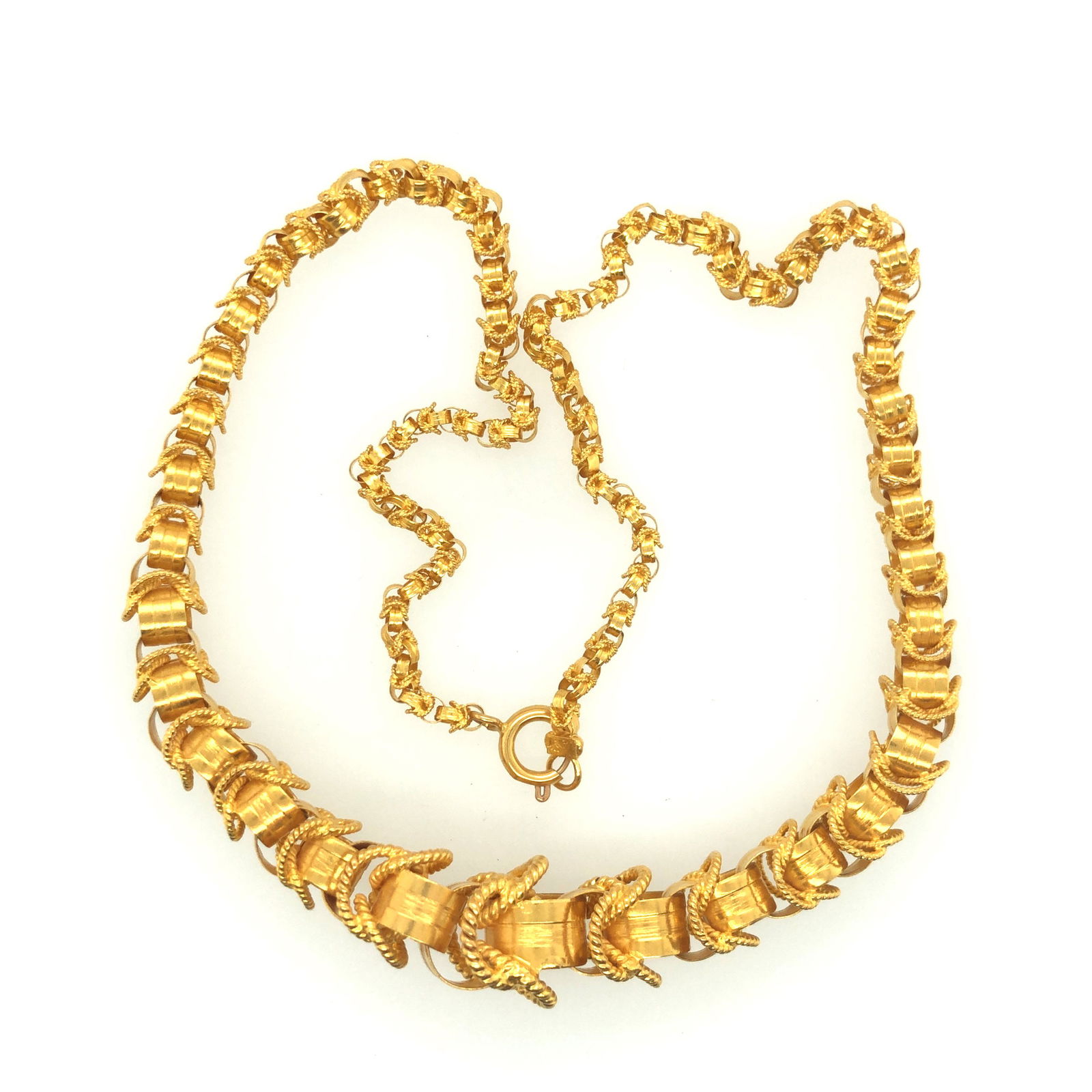 20K Yellow Gold necklace (1 of 4)