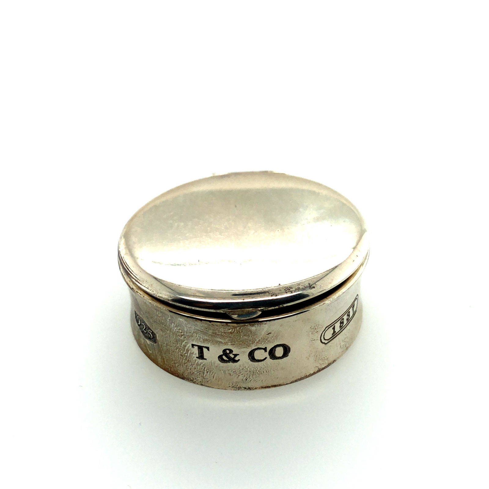 Tiffany and co sterling pill box. (1 of 6)