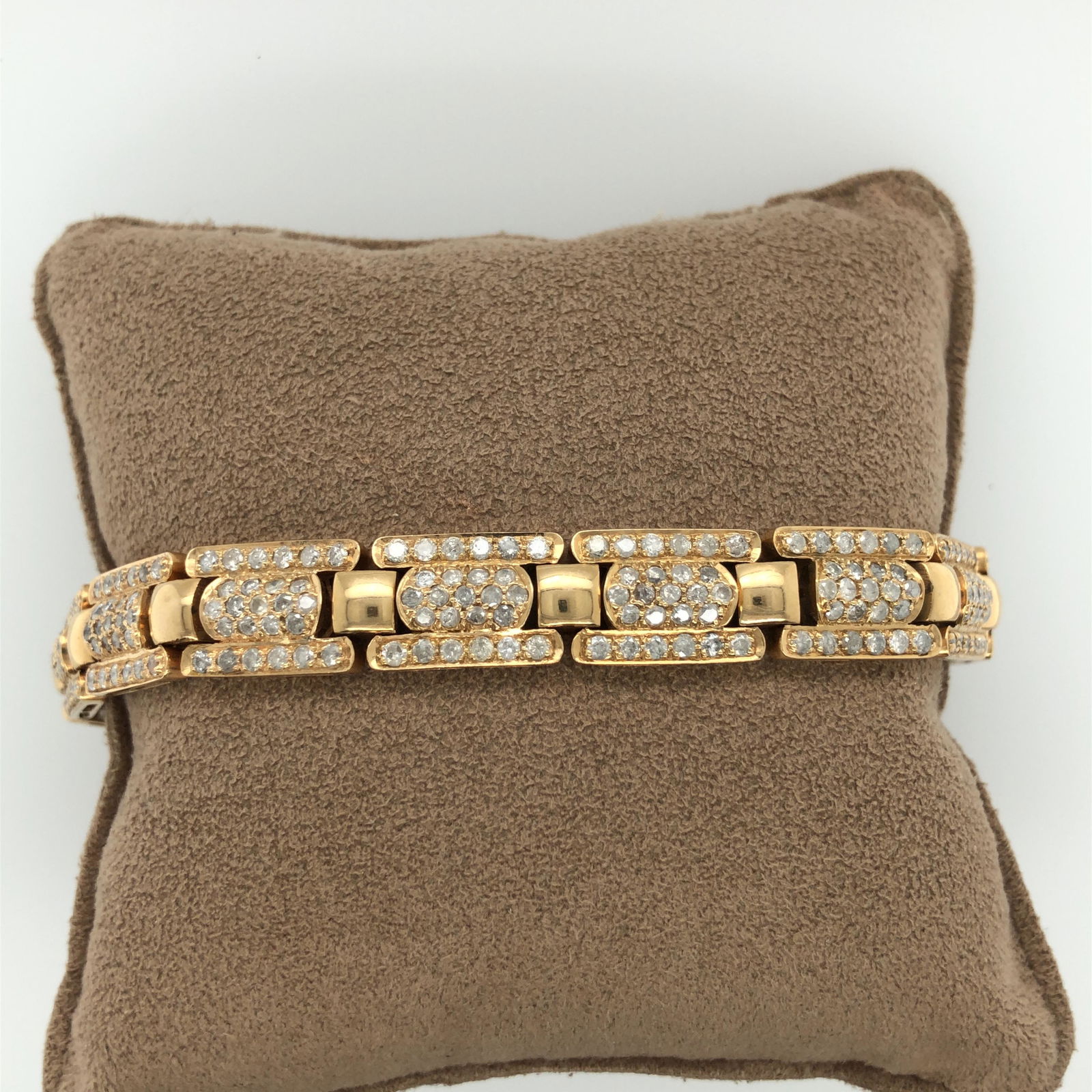 14k yellow gold Diamond Bracelet (1 of 7)
